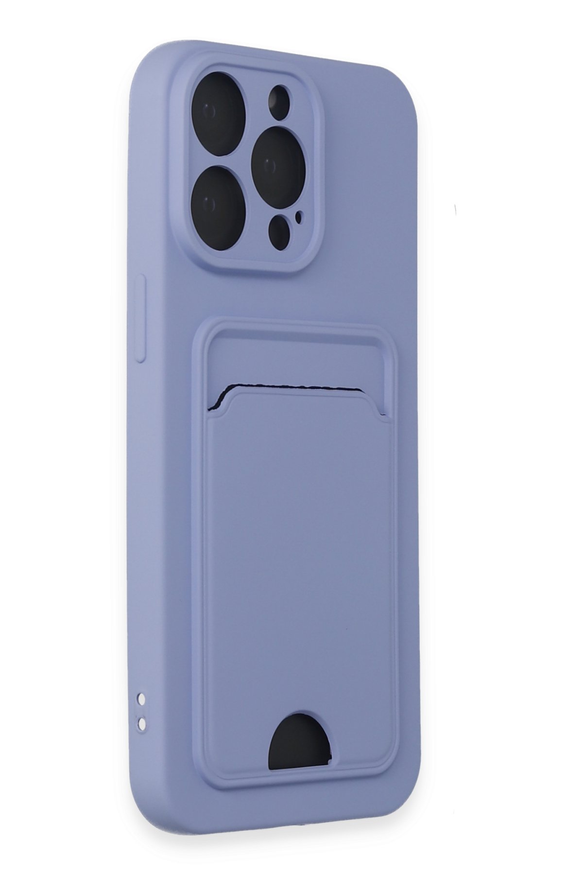 Newface iPhone 15 Pro Max Kılıf Pars Lens Yüzüklü Silikon - Yeşil