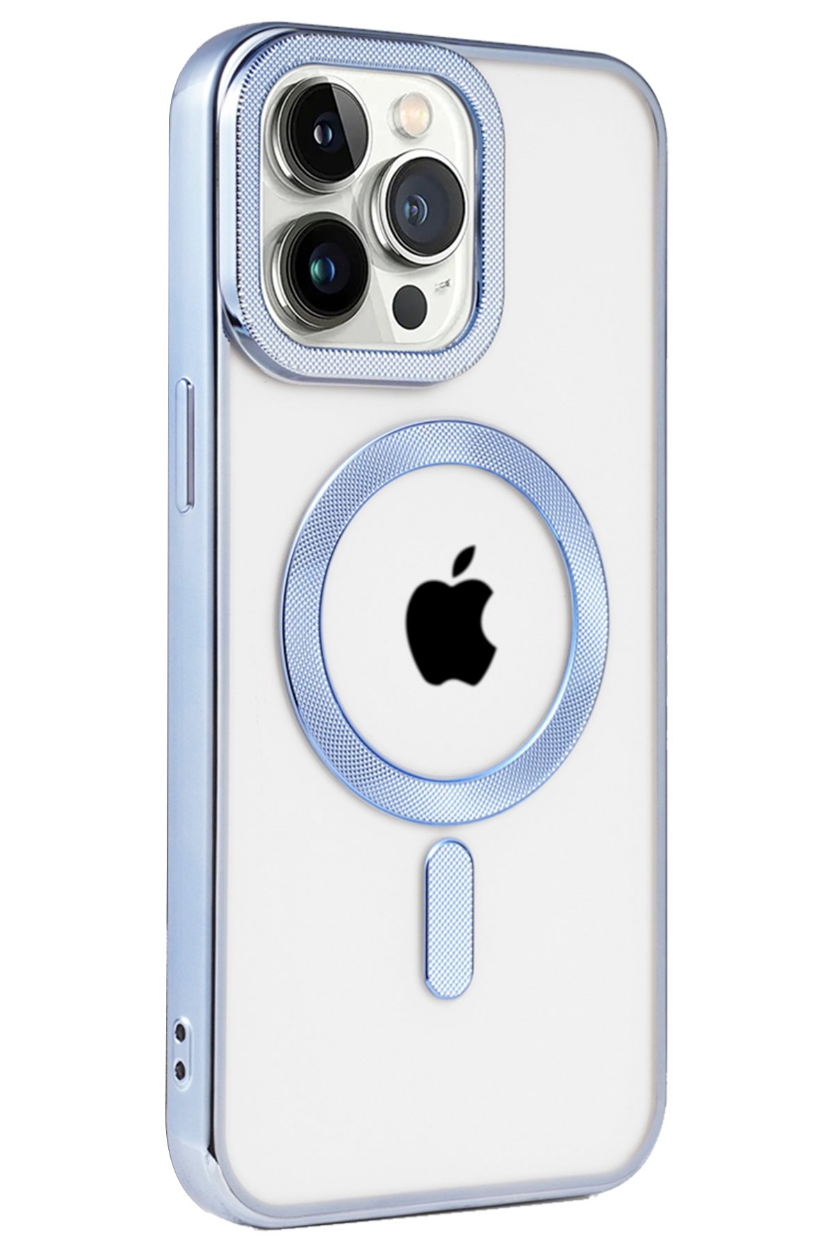 Newface iPhone 15 Pro Max Kılıf Power Silikon - Lacivert