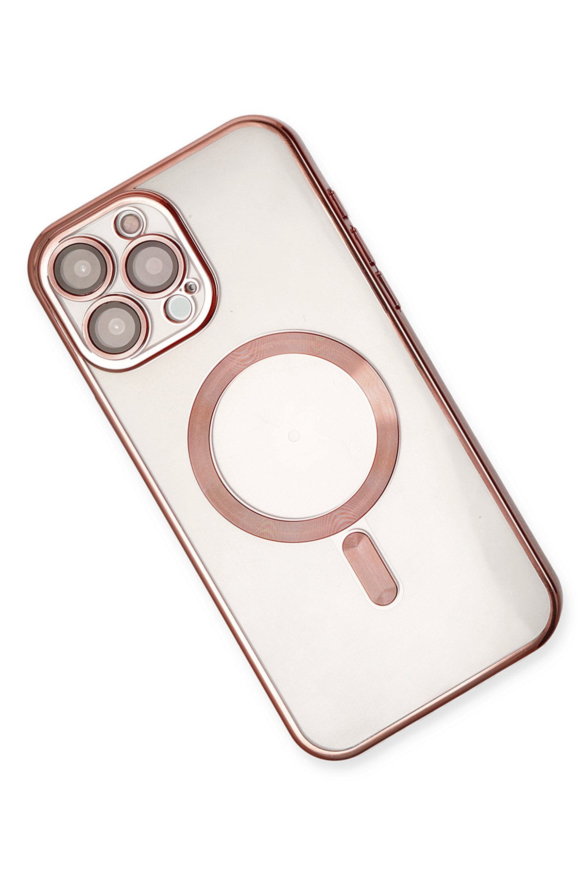 Newface iPhone 15 Pro Max Flower Magsafe Kapak - Sarı