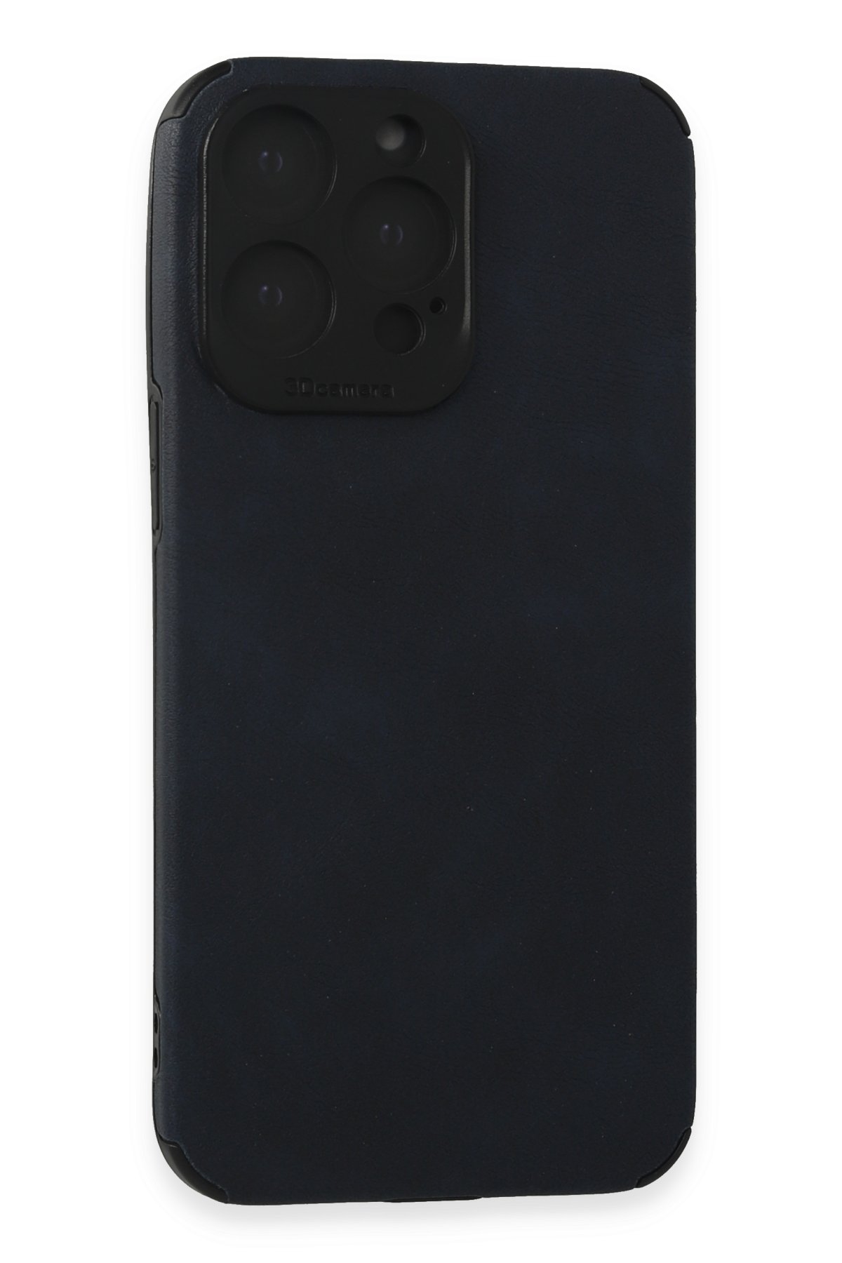 Newface iPhone 15 Pro Max Kılıf Flip Cover - Koyu Yeşil