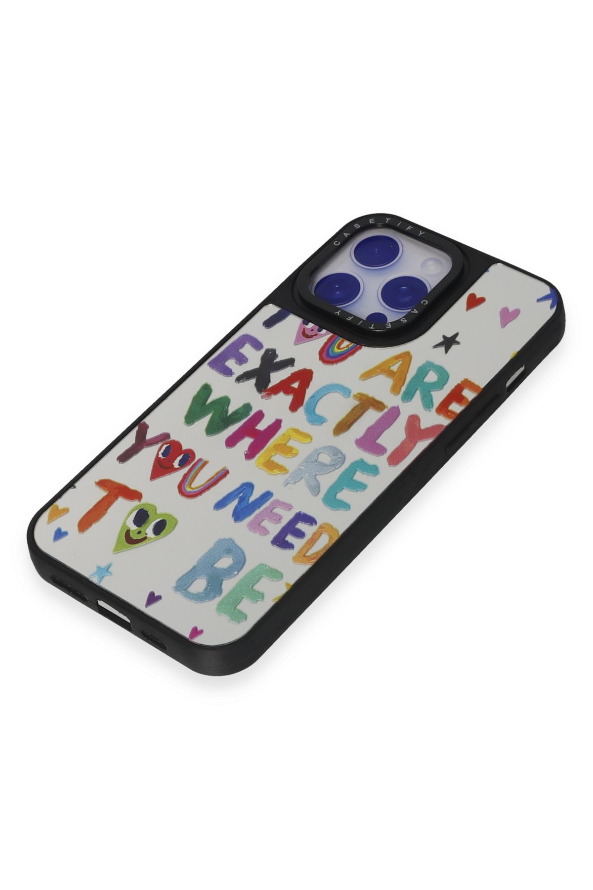 Newface iPhone 15 Pro Max Kılıf Joke Simli Magneticsafe Kılıf - Derin Mor