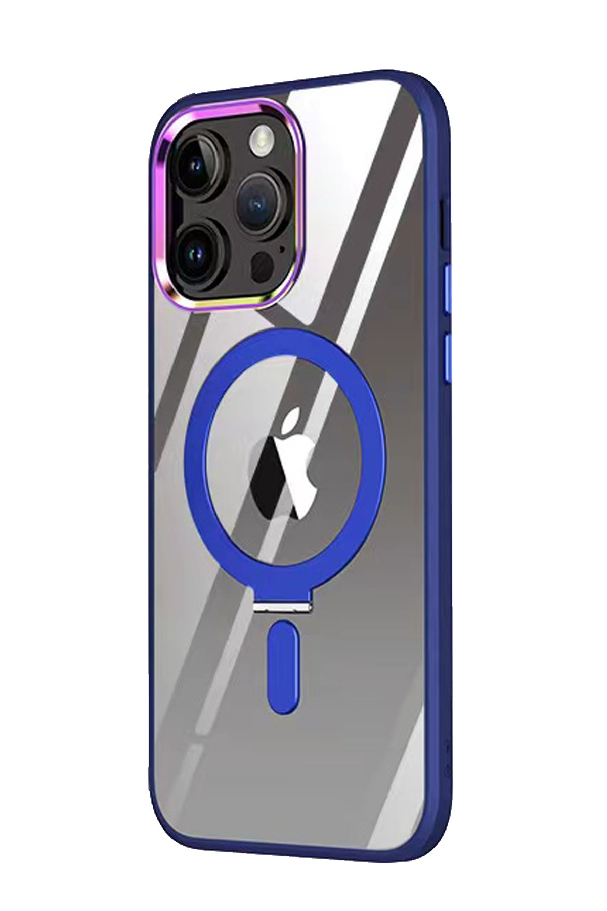 Newface iPhone 15 Pro Max Kılıf Room Magneticsafe Silikon - Lacivert
