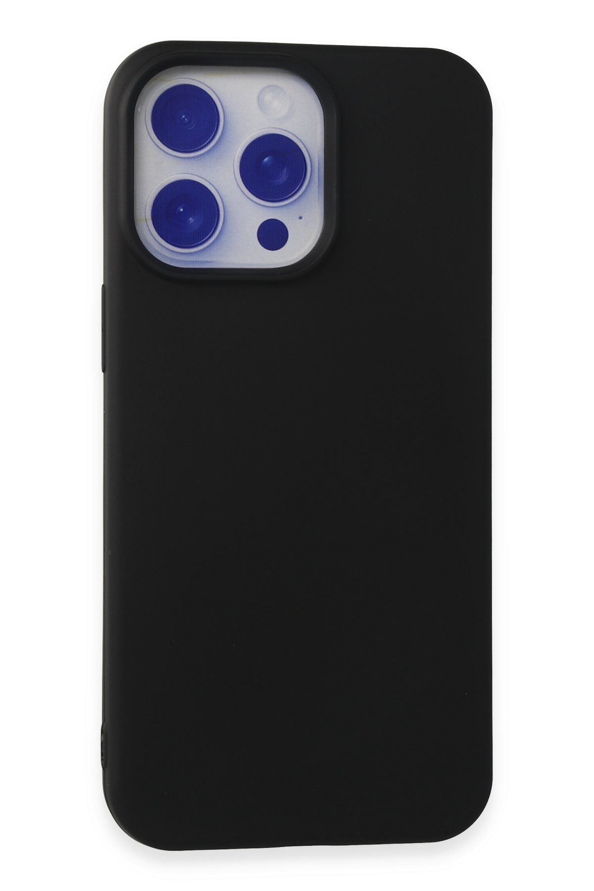 Newface iPhone 15 Pro Max Kılıf First Silikon - Lacivert