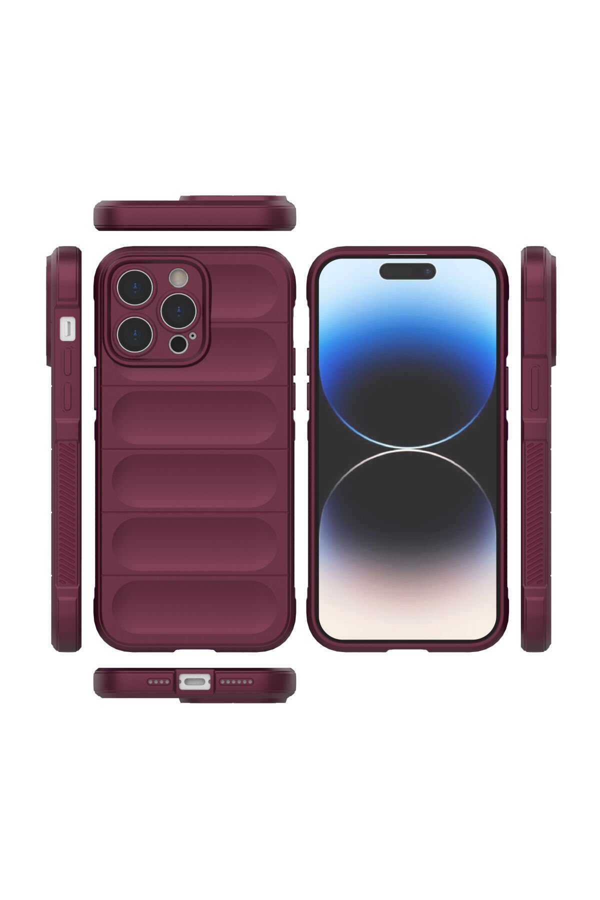 Newface iPhone 15 Pro Max Kılıf Poky Karakter Silikon Kapak - Desen 3