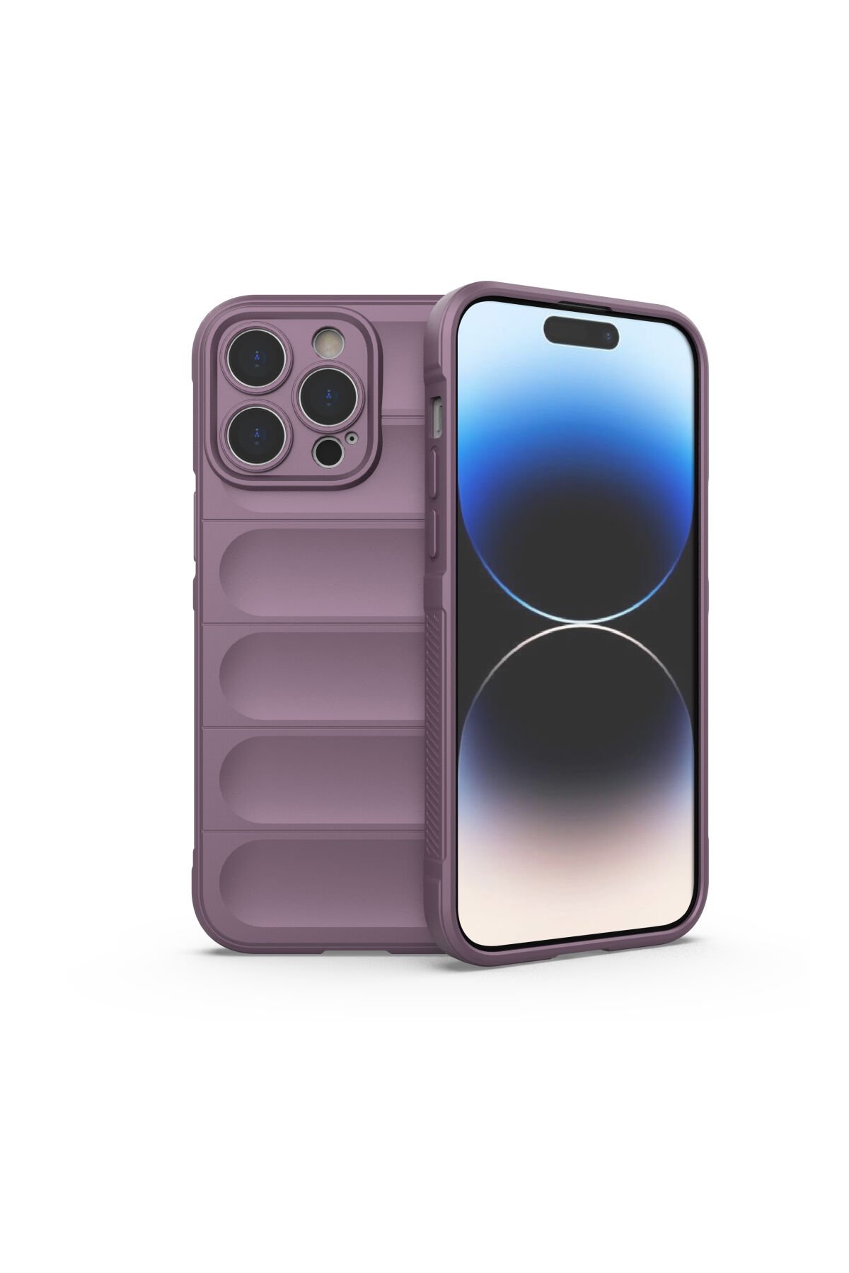 Newface iPhone 15 Pro Max Kılıf Elegant Kapak - Açık Mavi