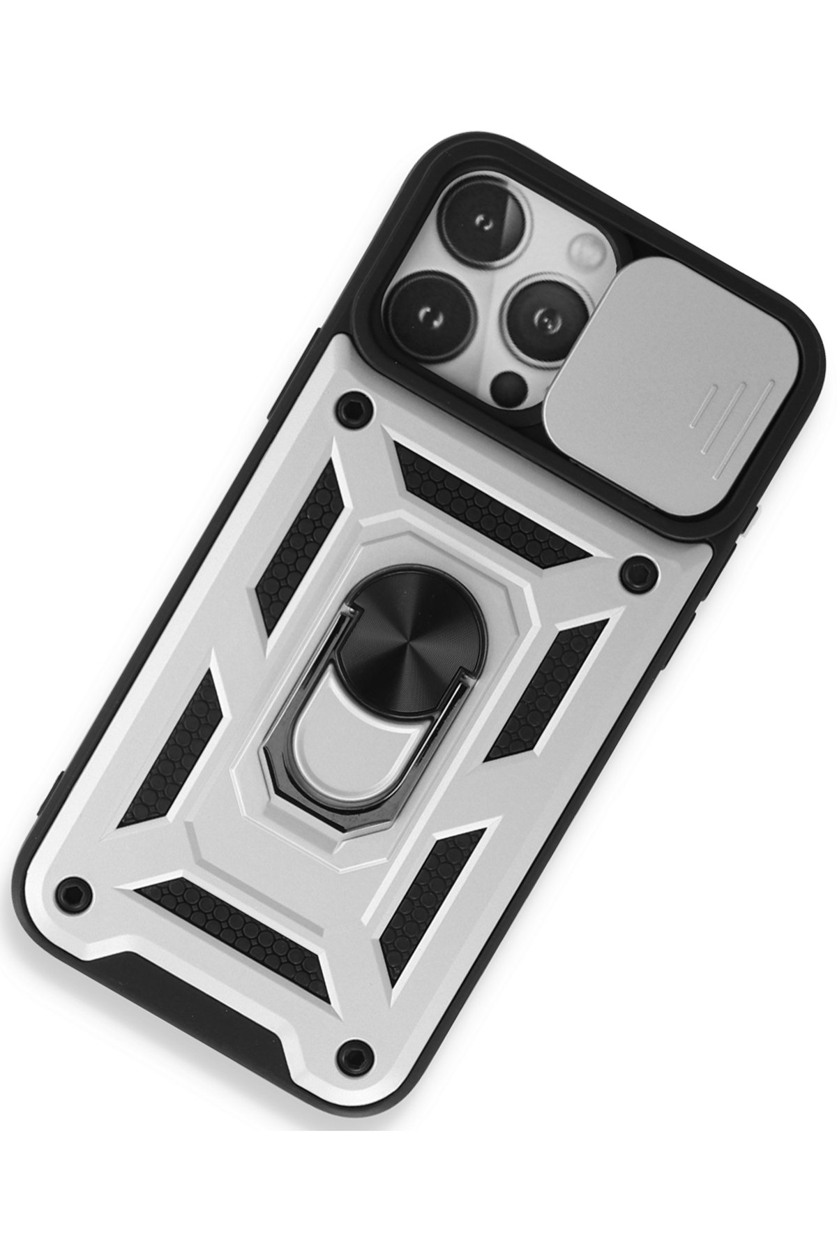 Newface iPhone 15 Pro Max Kılıf Reflexion Desenli Kapak - Desen 3