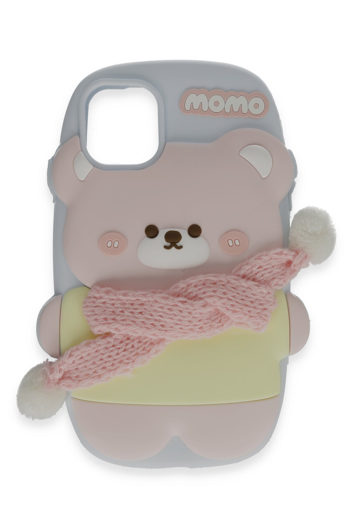 Newface iPhone 15 Pro Max Kılıf Poky Karakter Silikon Kapak - Desen 14