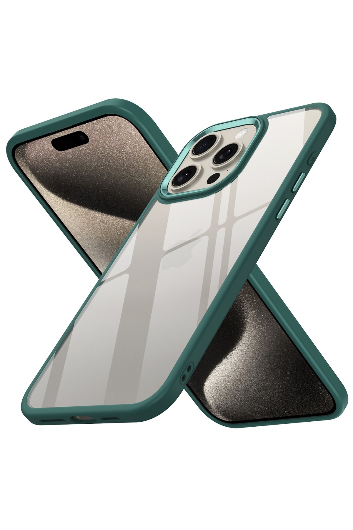 Newface iPhone 15 Pro Max 360 Full Body Arka Koruyucu