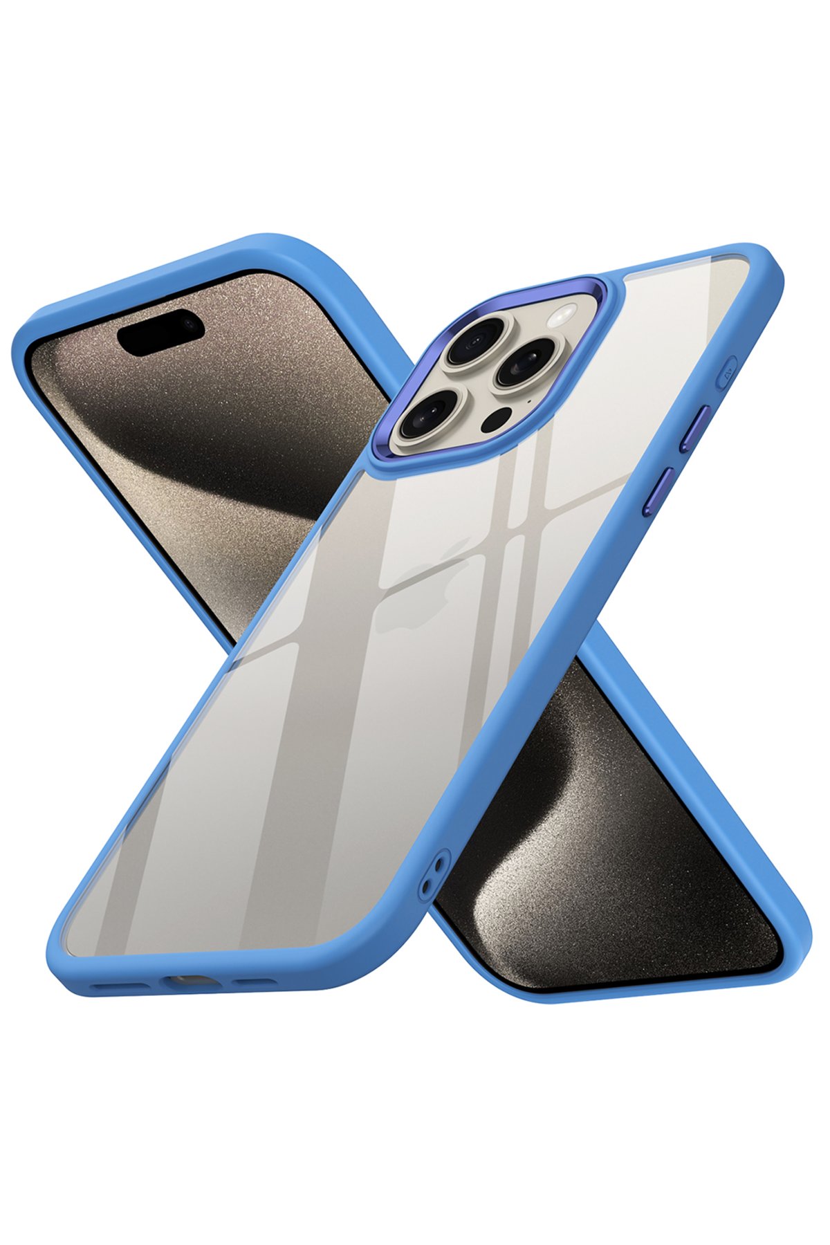 Newface iPhone 15 Pro Max Kılıf Mirror Desenli Kapak - Mirror - 10