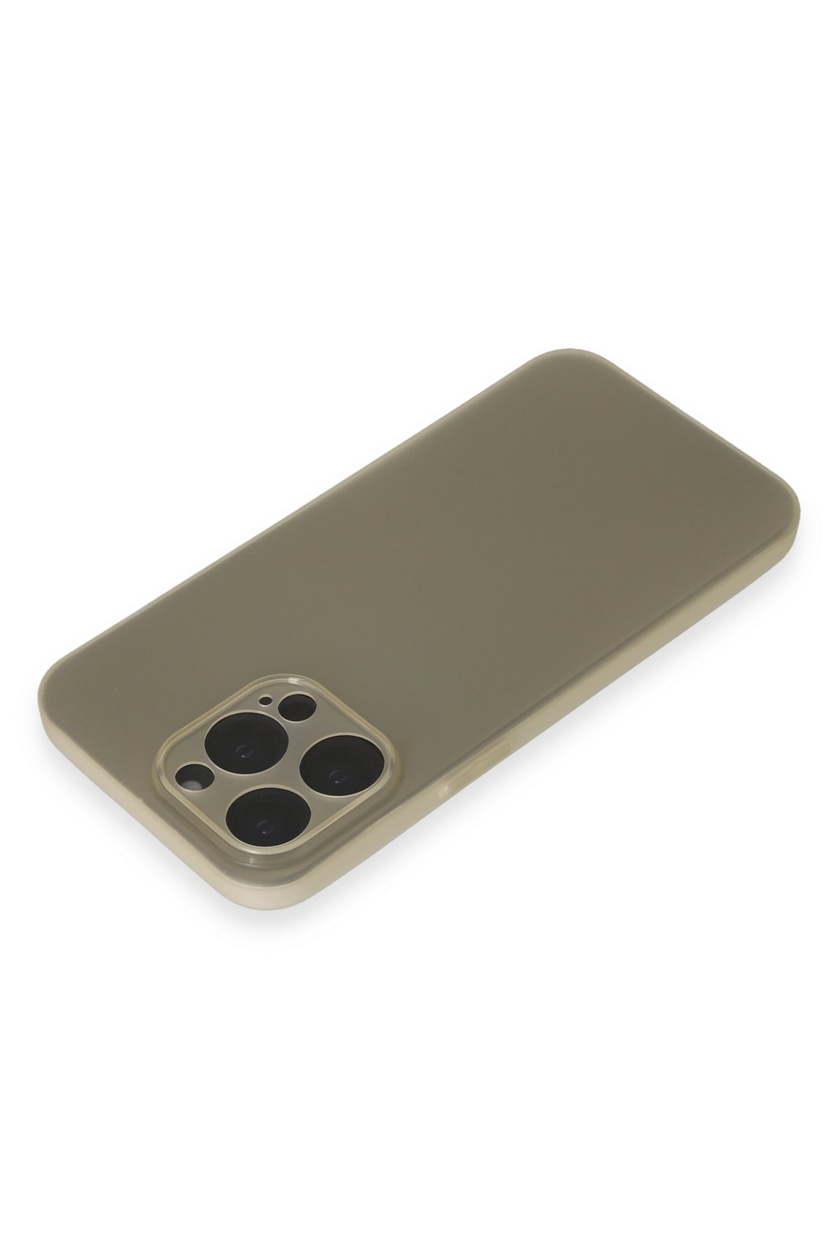 Newface iPhone 15 Pro Max Kılıf Slot Silikon - Gold