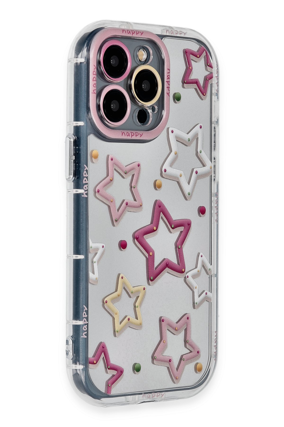 Newface iPhone 15 Pro Max Kılıf Anka PC Magneticsafe Sert Metal Kapak - Siyah