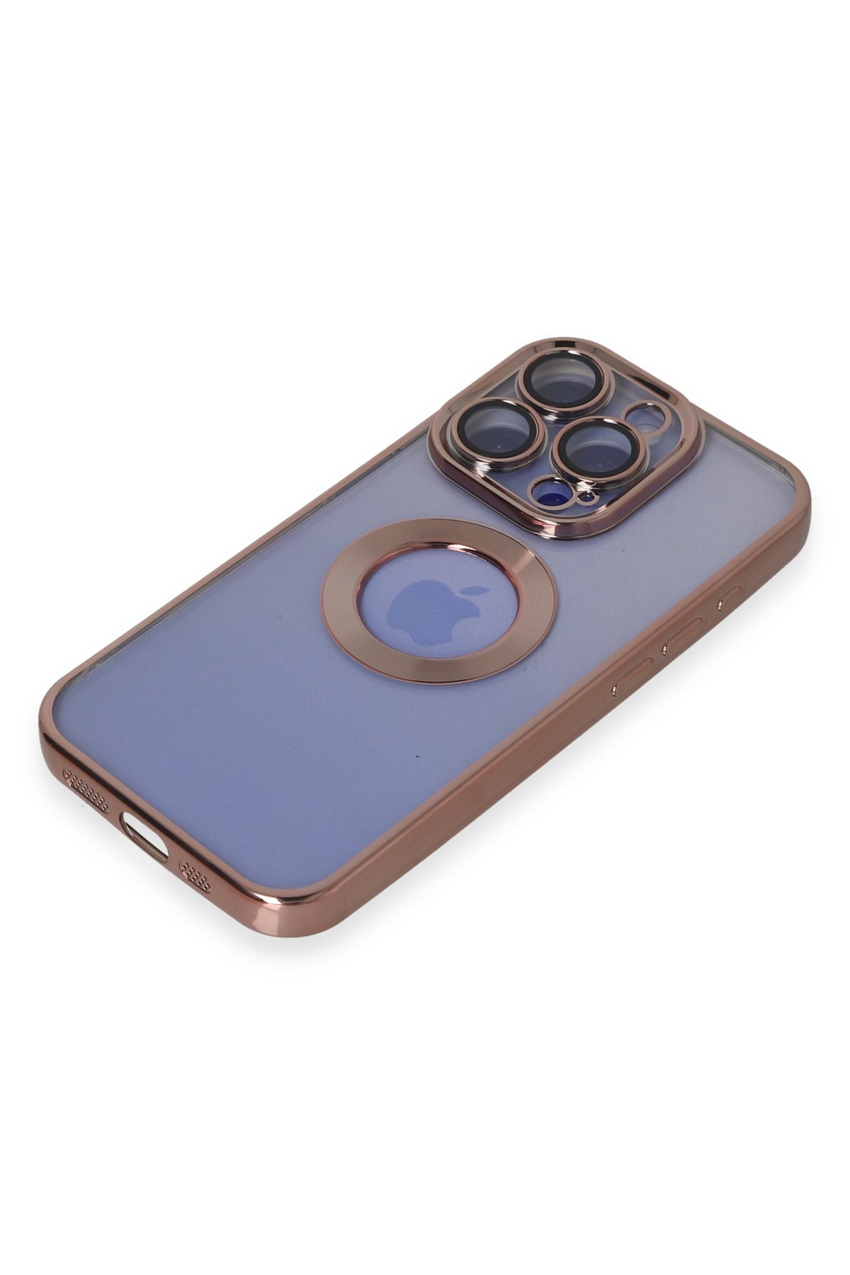 Newface iPhone 15 Pro Max Kılıf Slot Silikon - Gümüş