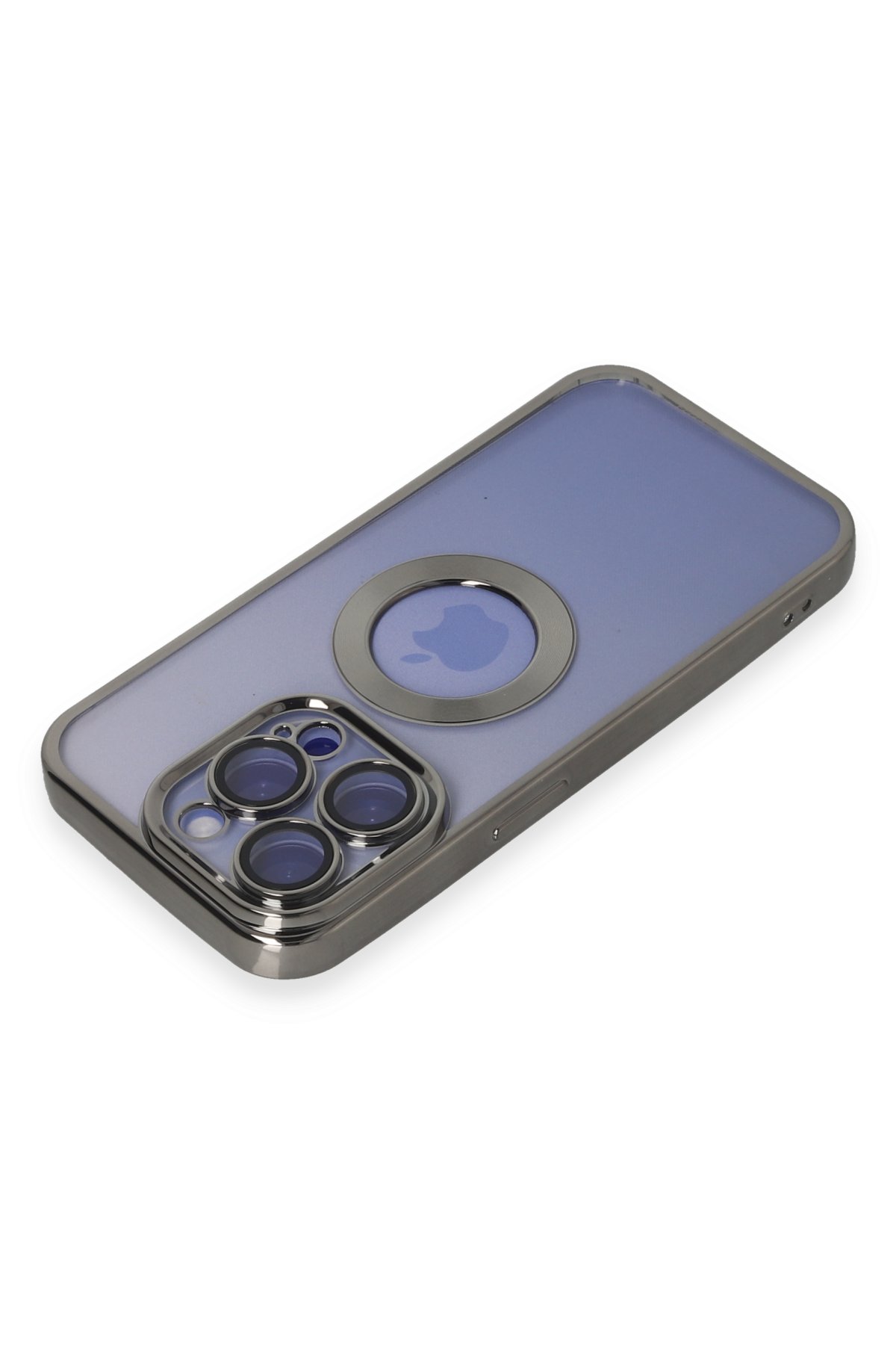 Newface iPhone 15 Pro Max Kılıf Kross Magneticsafe Kapak - Lacivert