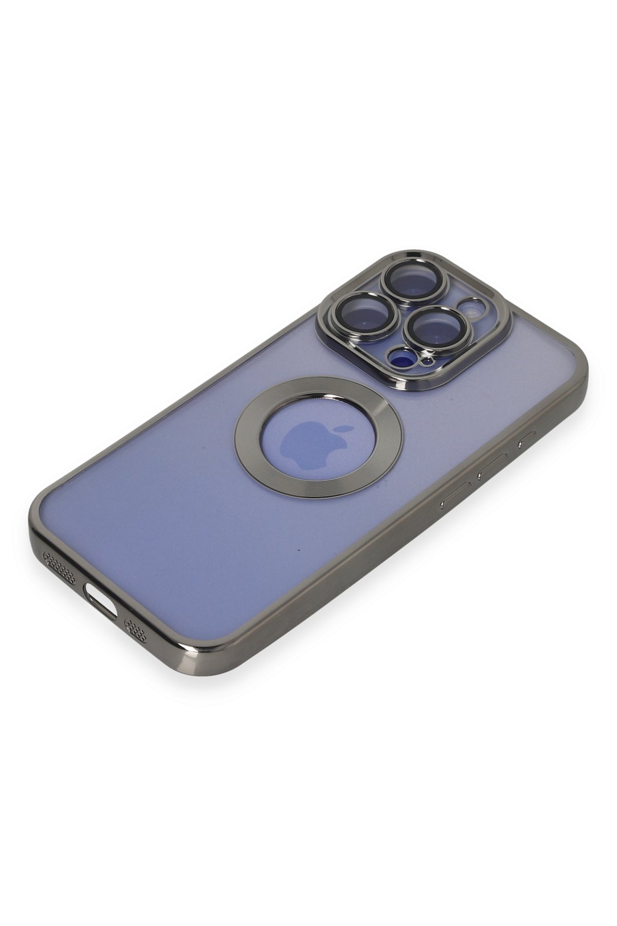 Newface iPhone 15 Pro Max Kılıf Kross Magneticsafe Kapak - Lacivert