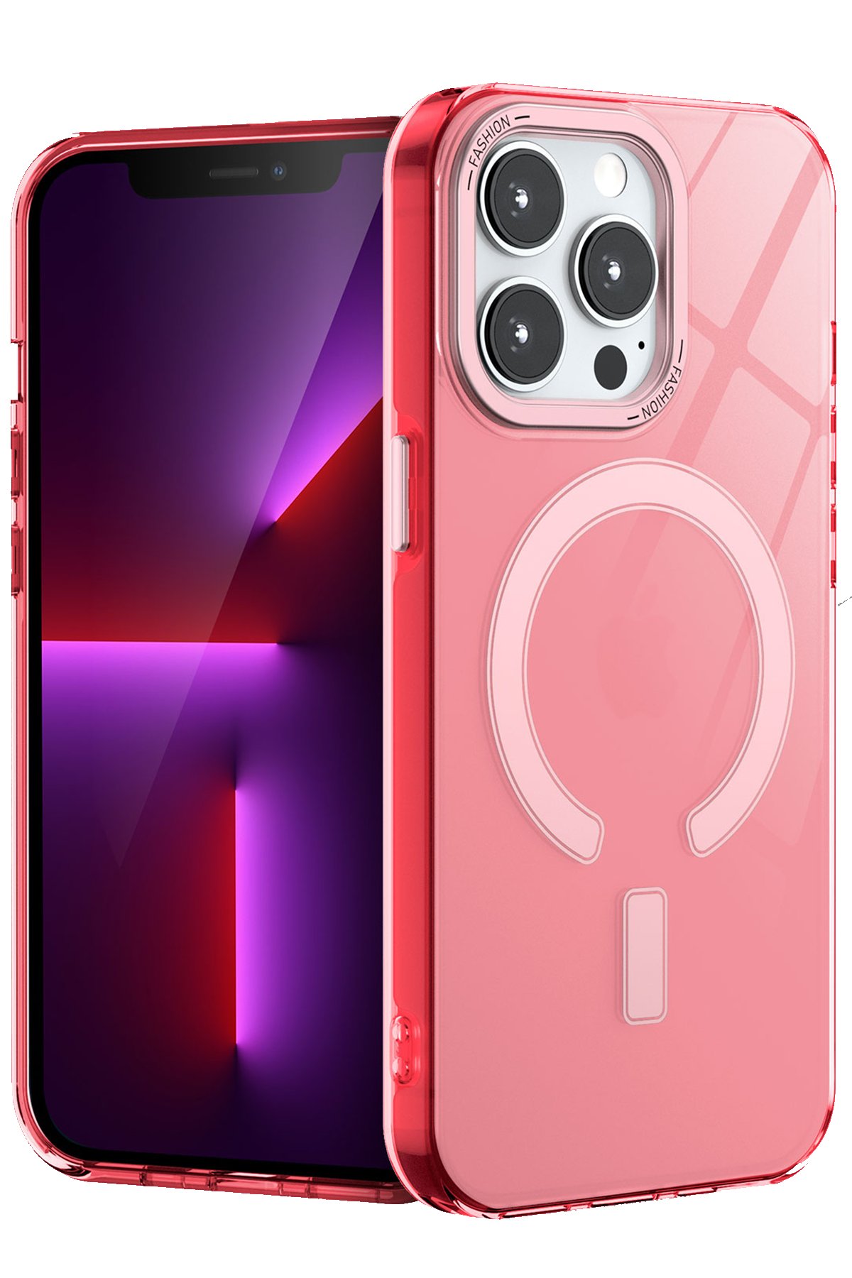 Newface iPhone 15 Pro Max Kılıf Lüx Şeffaf Silikon