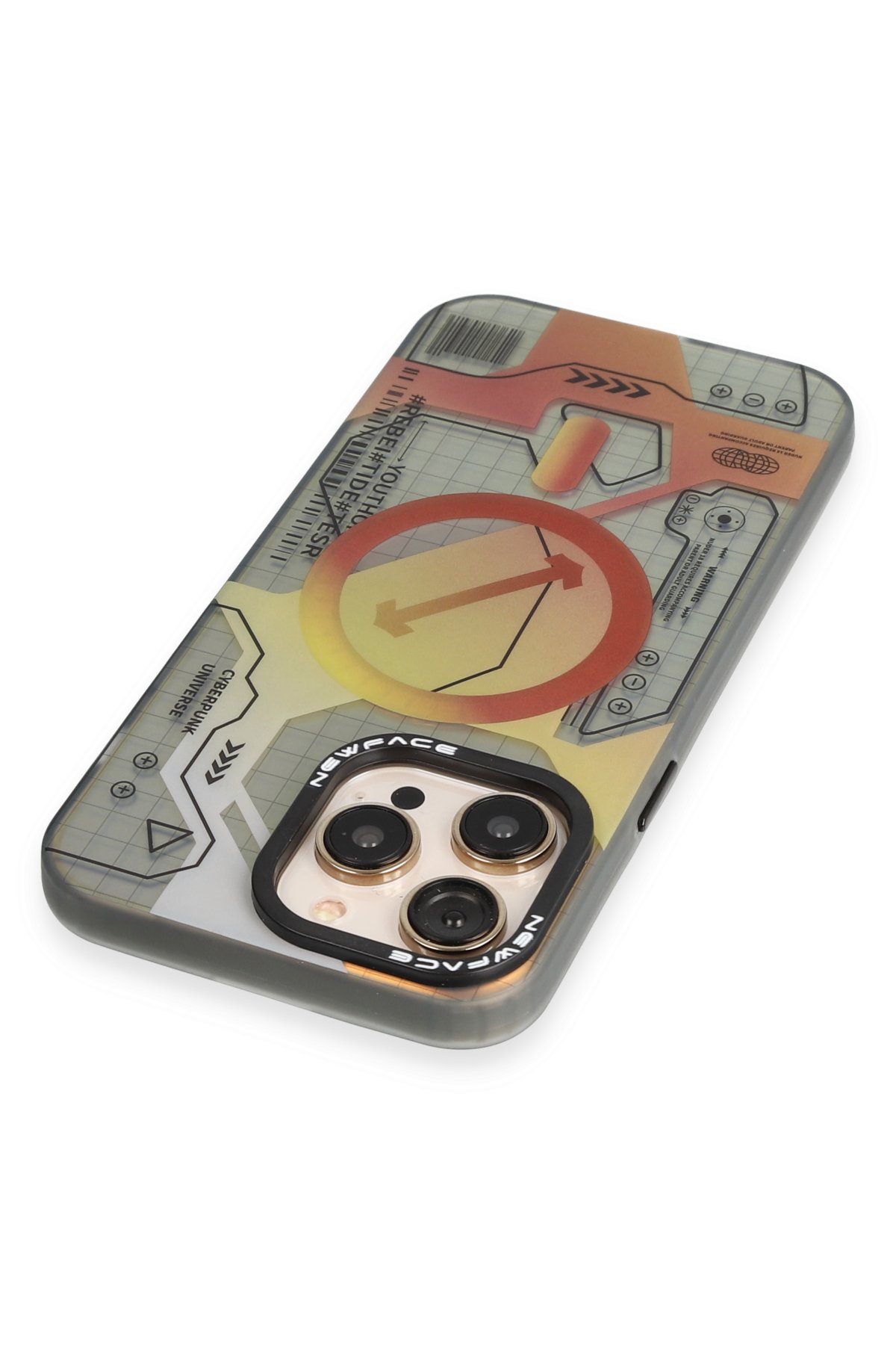 Newface iPhone 15 Pro Max Kılıf Elegant Kapak - Açık Mavi