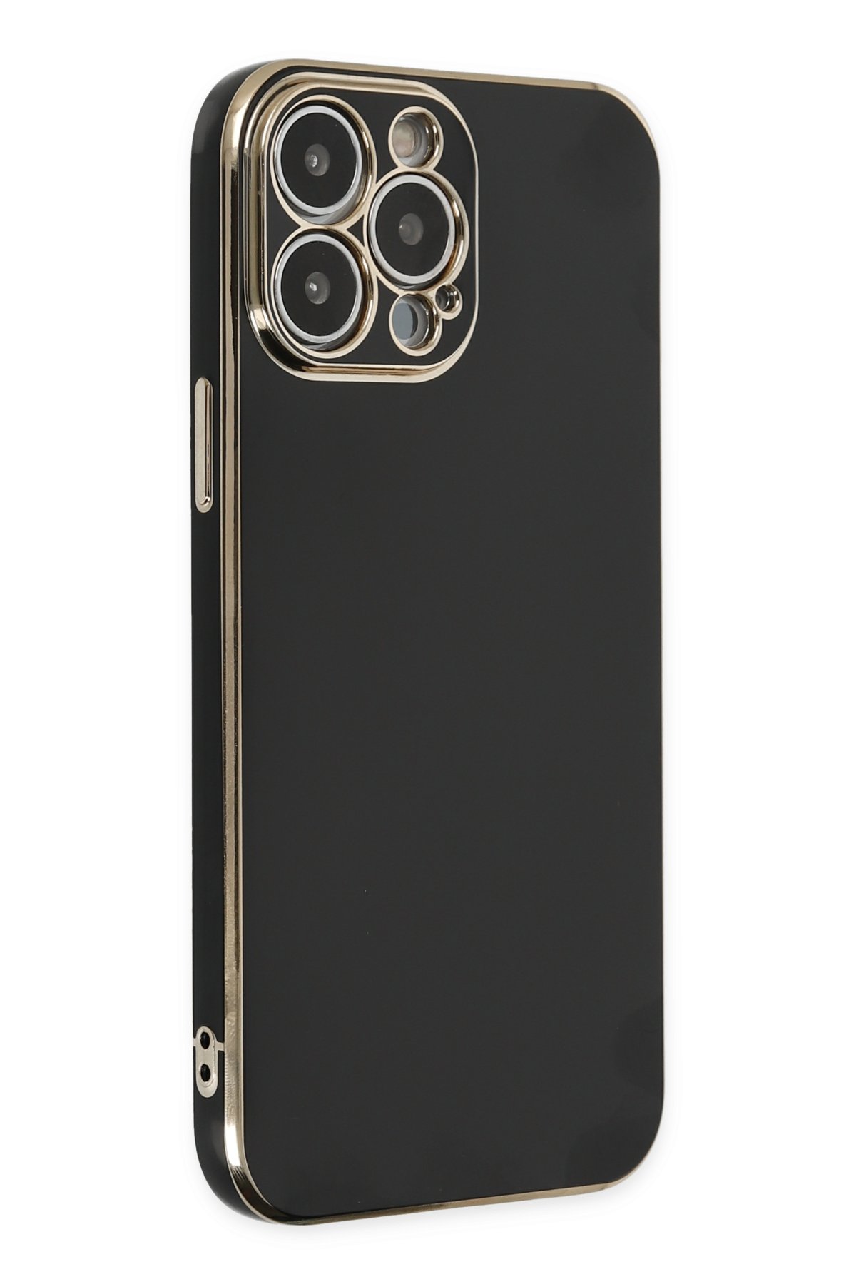 Newface iPhone 15 Pro Max Kılıf Nano içi Kadife Silikon - Mor