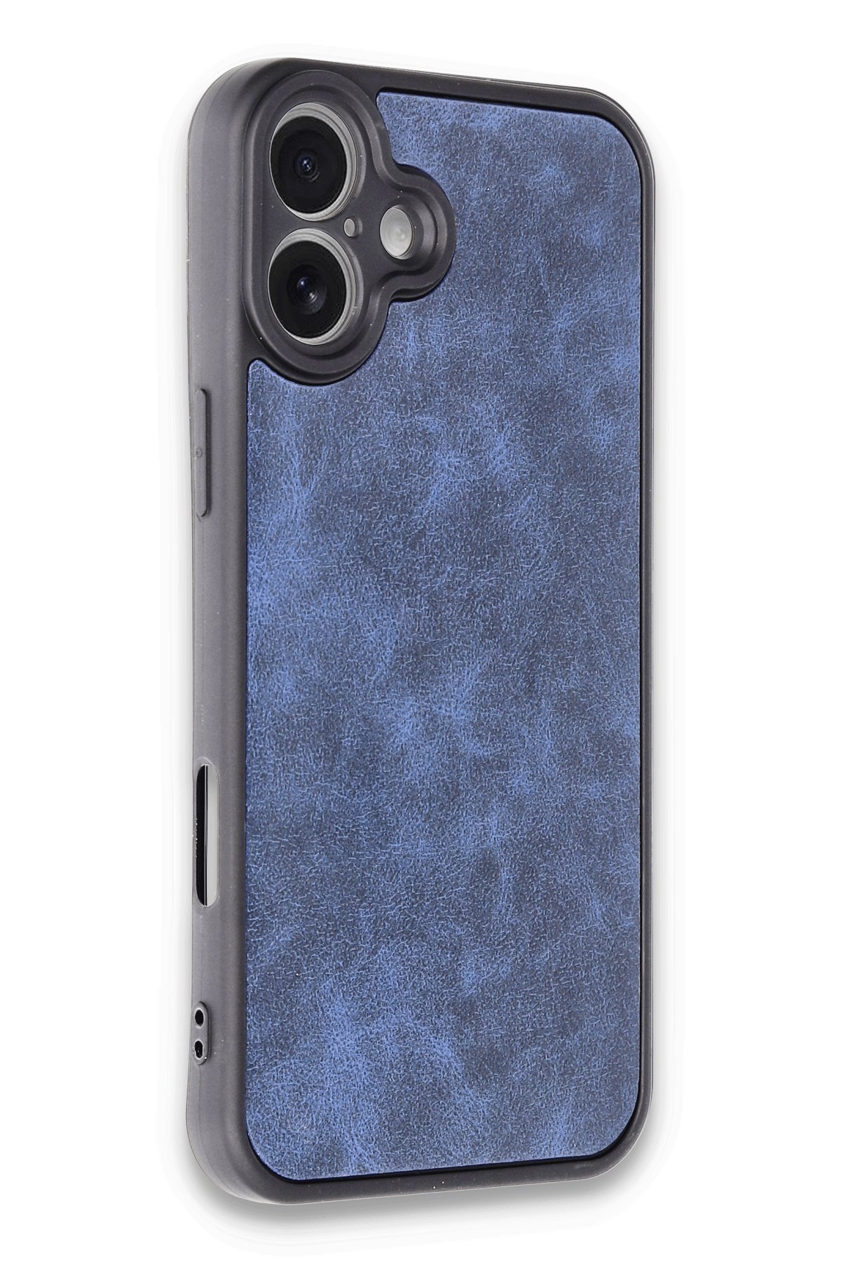 Newface iPhone 16 Kılıf Zuma Kartvizitli Yüzüklü Silikon - Siyah