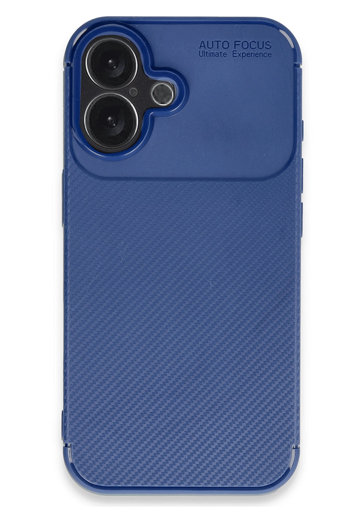 Newface iPhone 16 Kılıf Auto Focus Karbon Kapak - Siyah