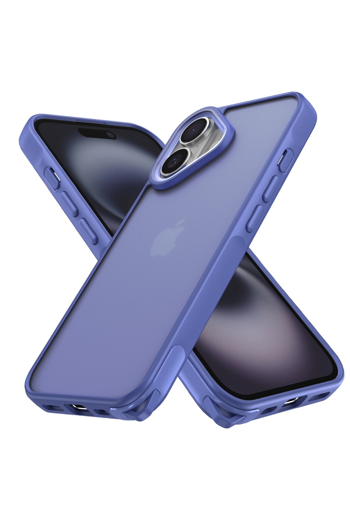 Newface iPhone 16 Rock Metal Kamera Lens - Beyaz
