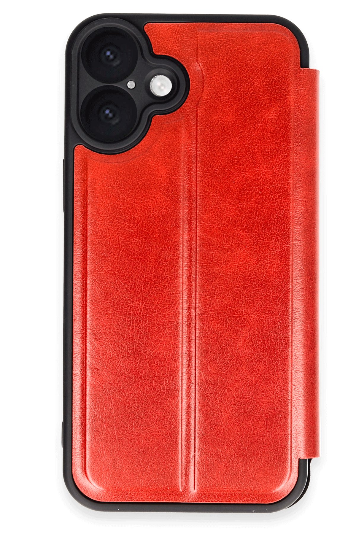 Newface iPhone 16 Kılıf Elegant Kapak - Pudra