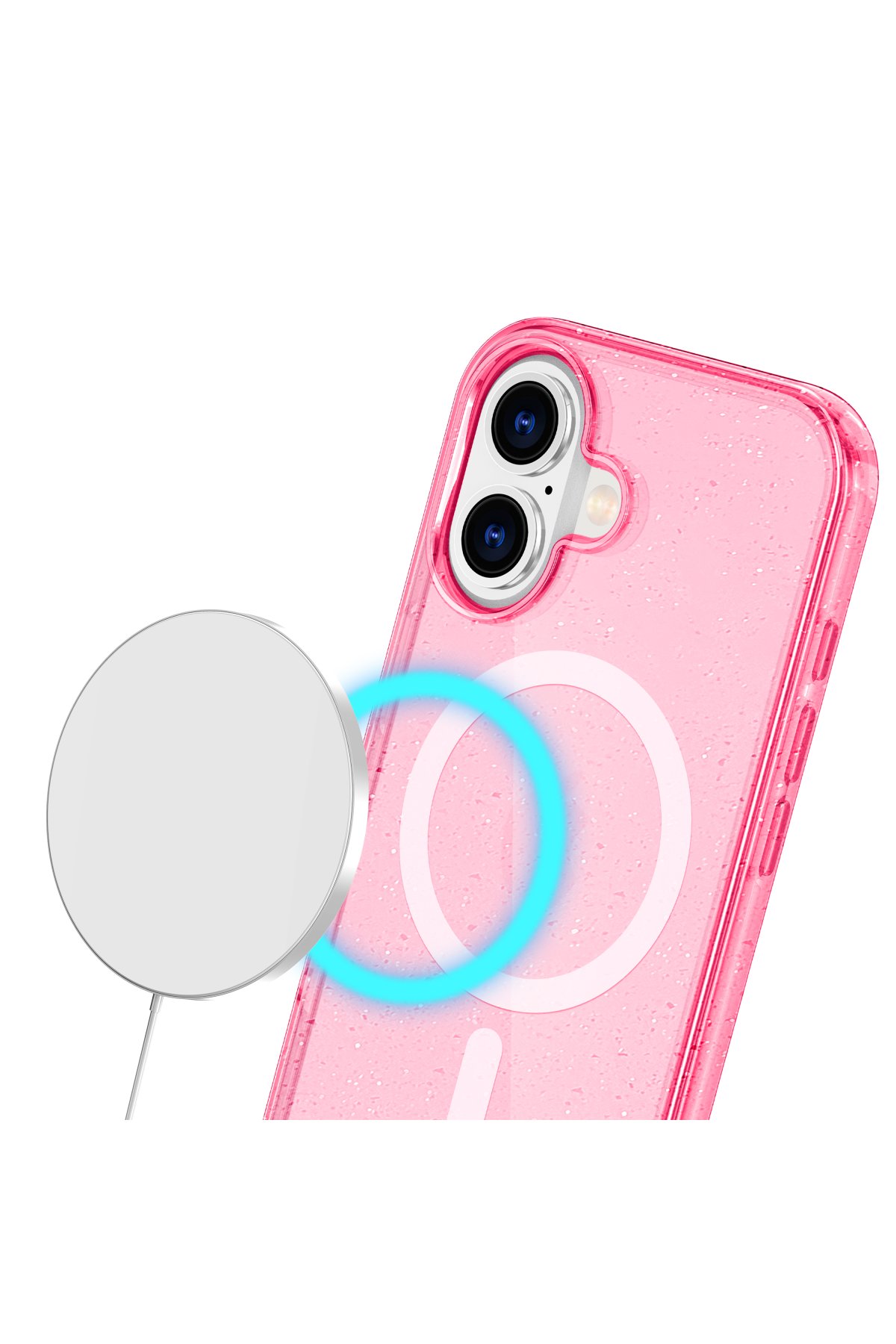 Newface iPhone 16 Raze Metal Kamera Lens - Turkuaz