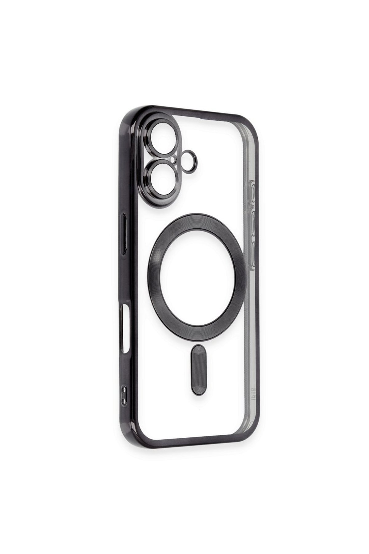 Newface iPhone 16 Kılıf First Silikon - Siyah