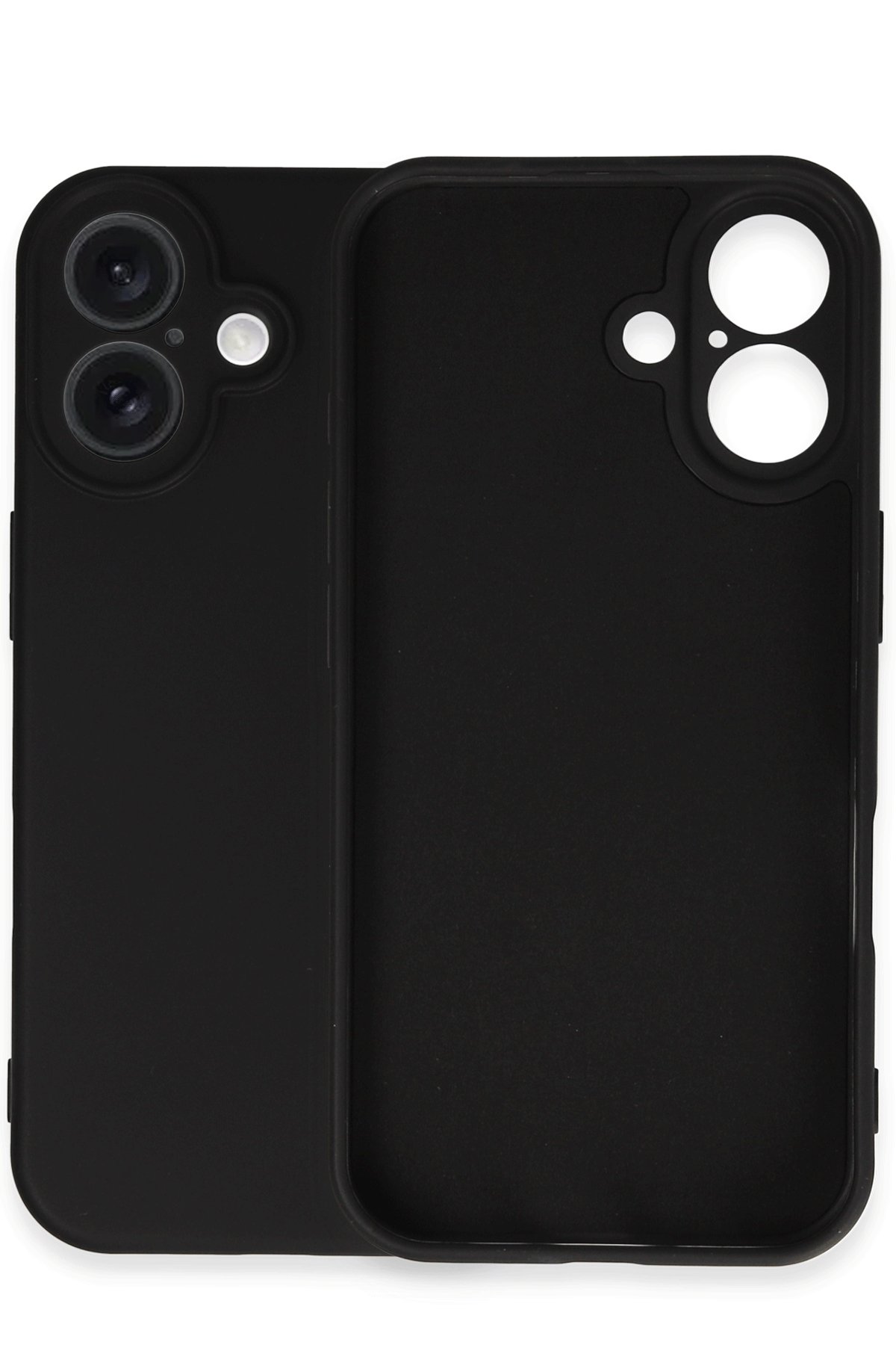 Newface iPhone 16 Kılıf Joke Simli Magneticsafe Kılıf - Lacivert