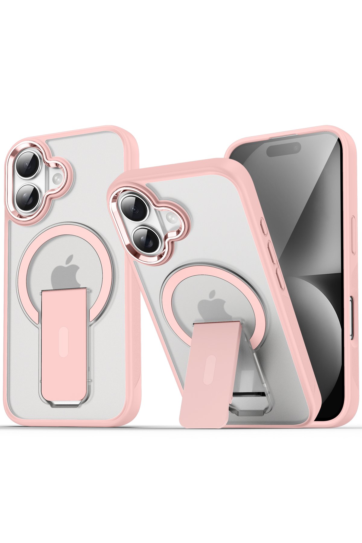 Newface iPhone 16 Kılıf Kross Magneticsafe Kapak - Siyah