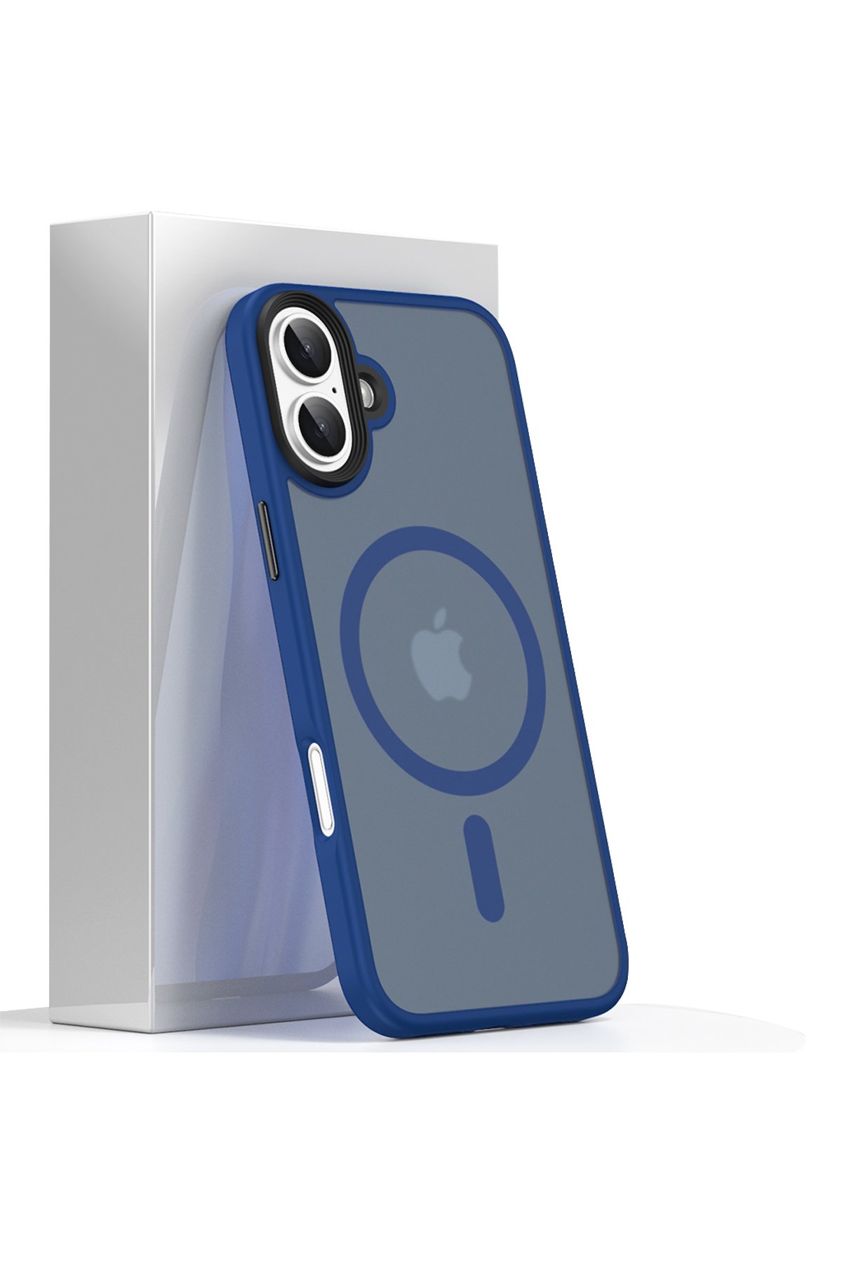 Newface iPhone 16 Kılıf Trex Magneticsafe Kapak - Titan Gri