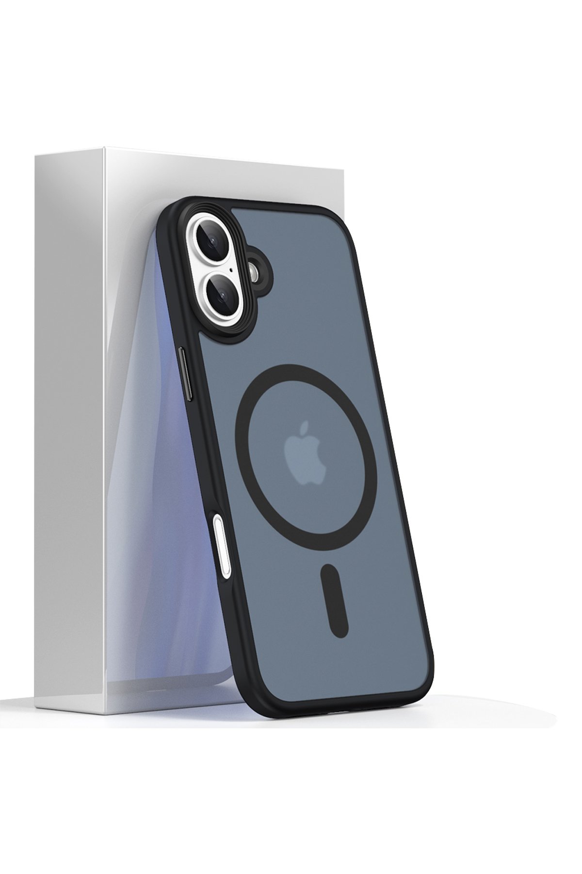Newface iPhone 16 Kılıf First Silikon - Siyah