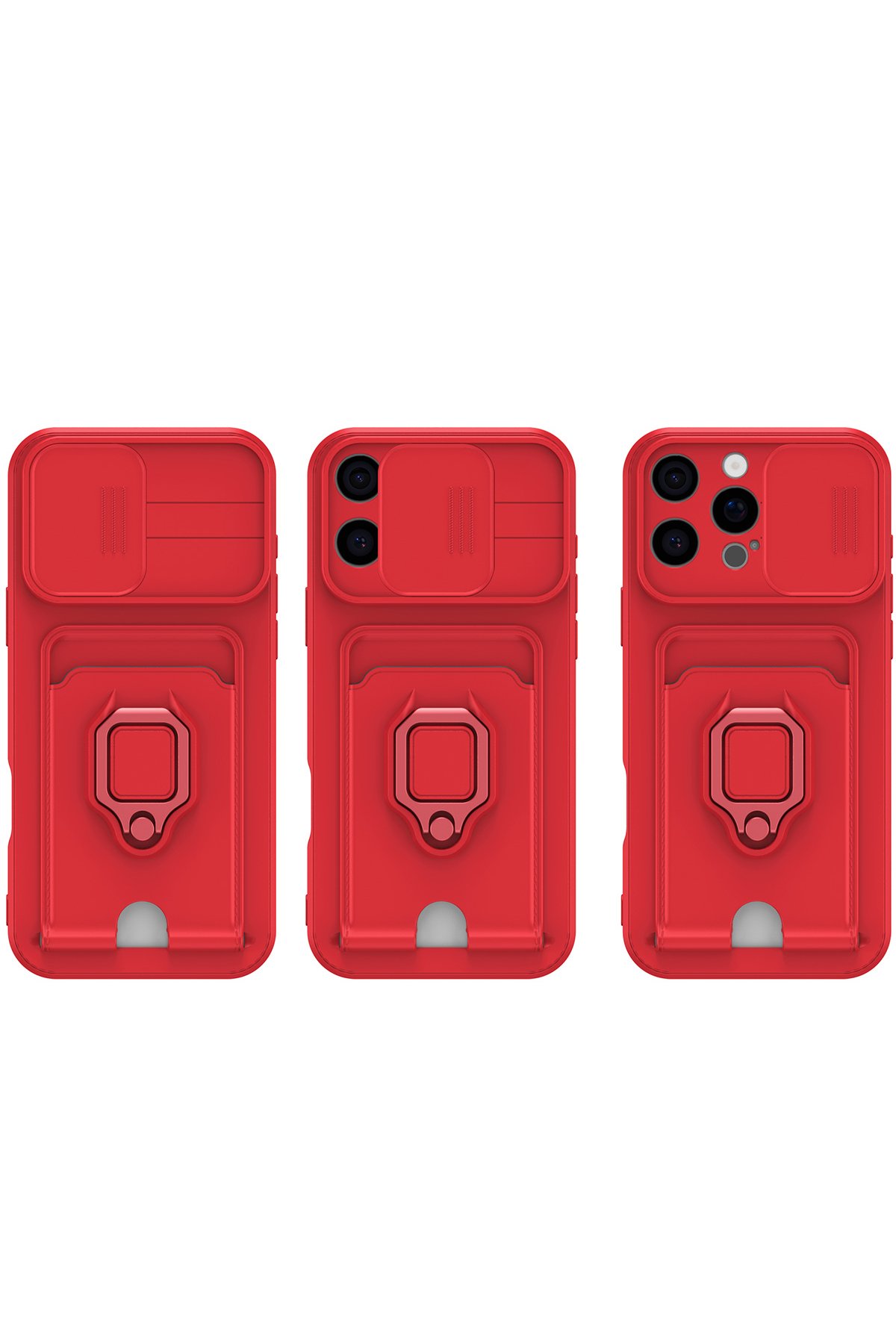 Newface iPhone 16 Kılıf Volet Silikon - Mavi