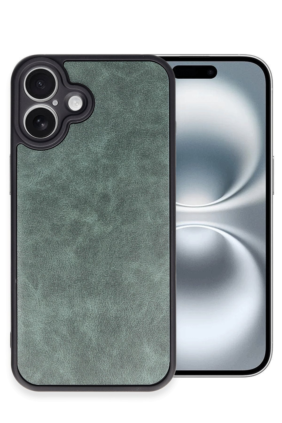 Newface iPhone 16 Plus Kılıf Razer Lensli Silikon - Pembe
