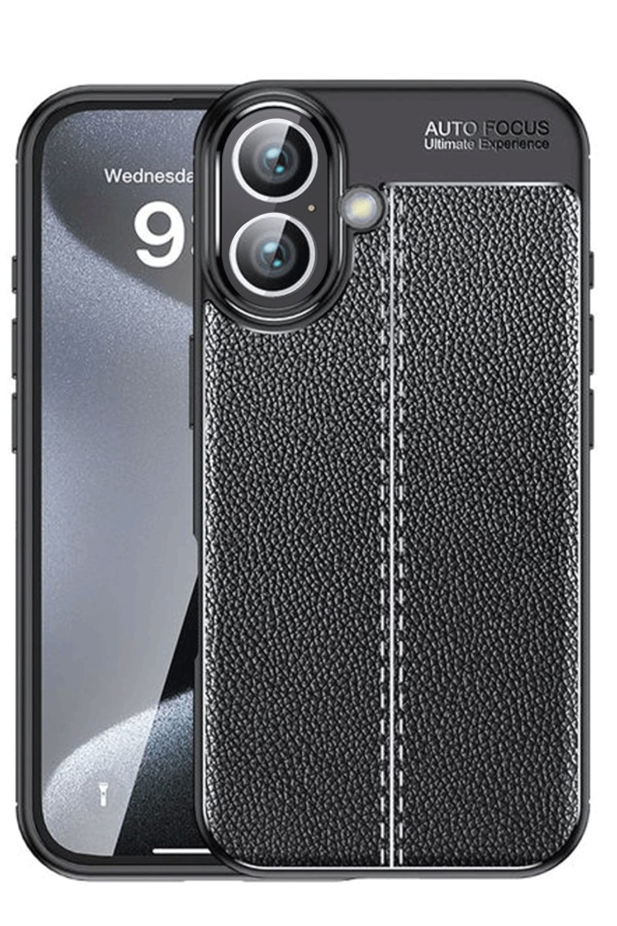 Newface iPhone 16 Plus Kılıf Primera Magsafe Standlı Kapak - Siyah