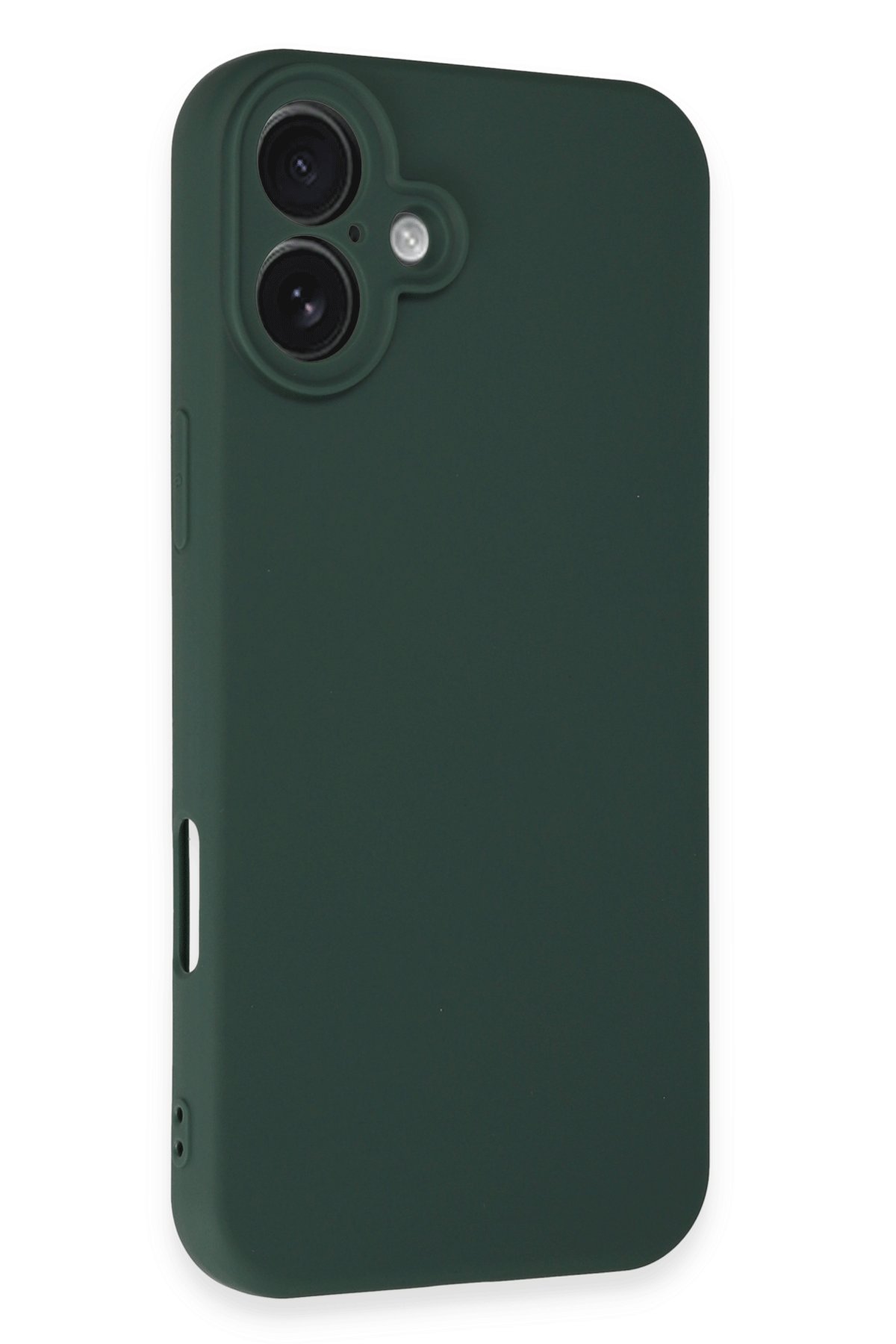 Newface iPhone 16 Plus Kılıf First Silikon - Kırmızı