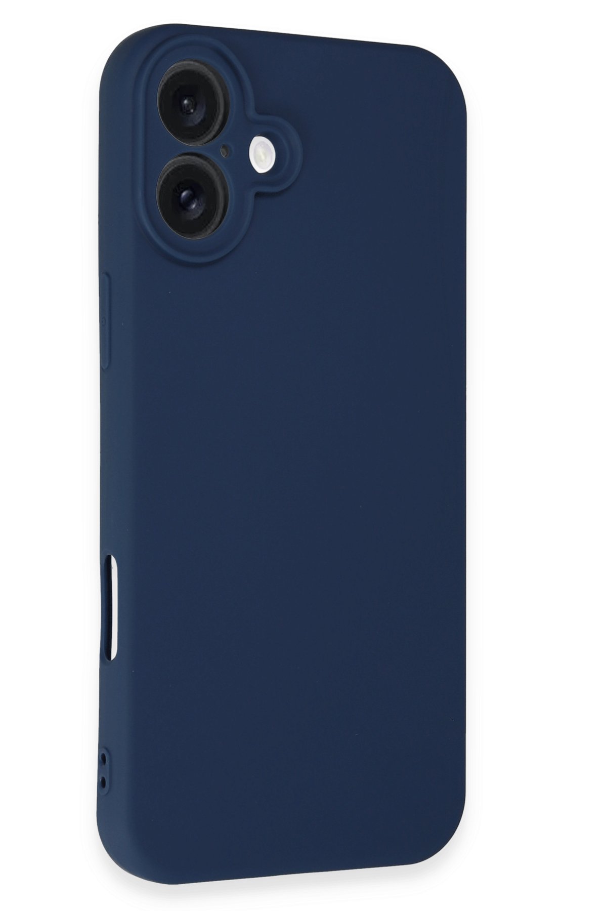 Newface iPhone 16 Plus Kılıf Nano içi Kadife Silikon - Koyu Yeşil