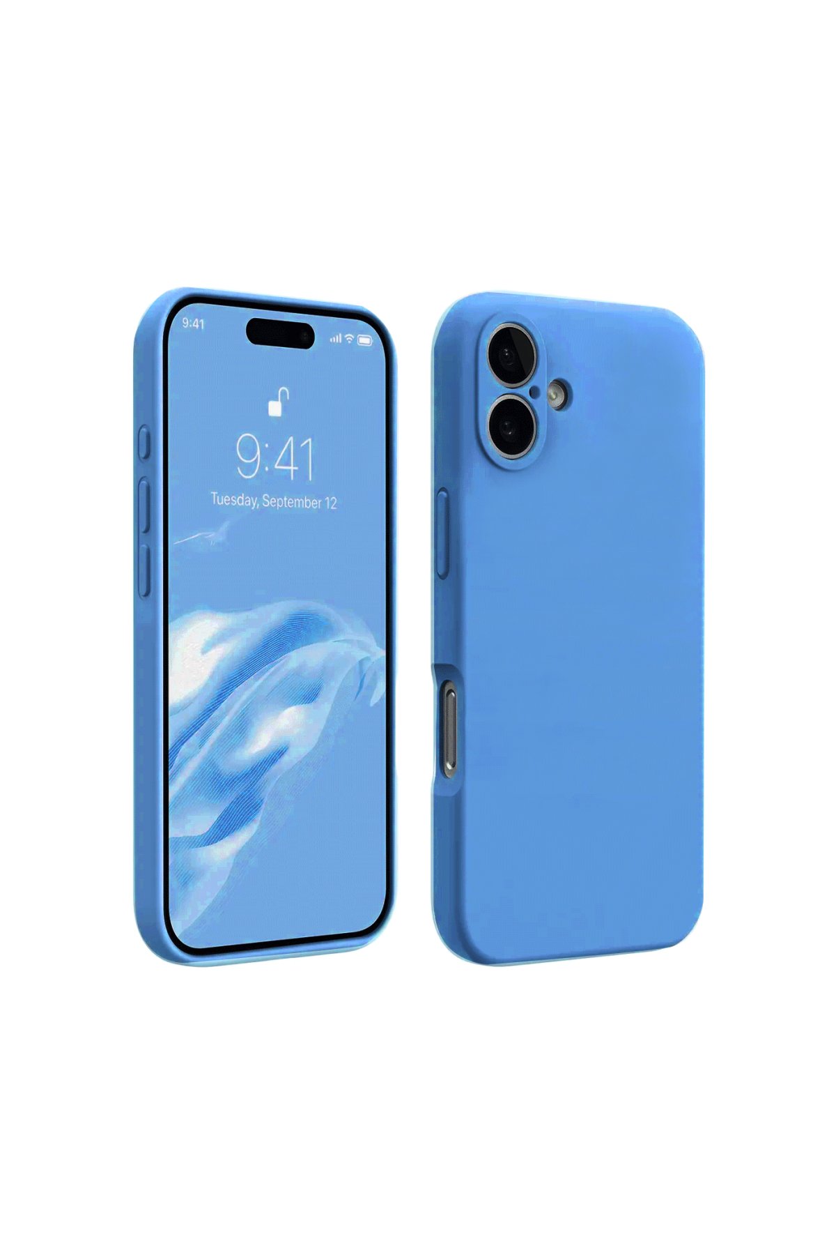 Newface iPhone 16 Plus Kılıf PC Poso Magsafe Kapak - Şeffaf