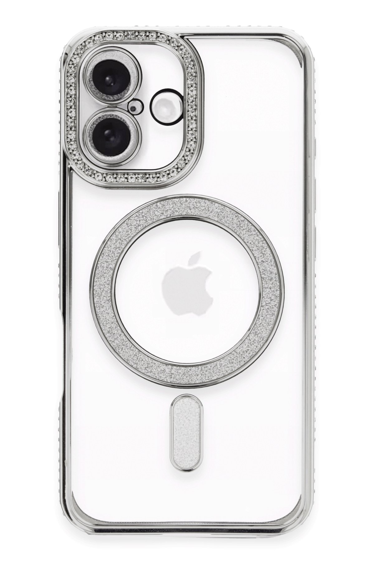 Newface iPhone 16 Plus Kılıf Flip Cover - Taba