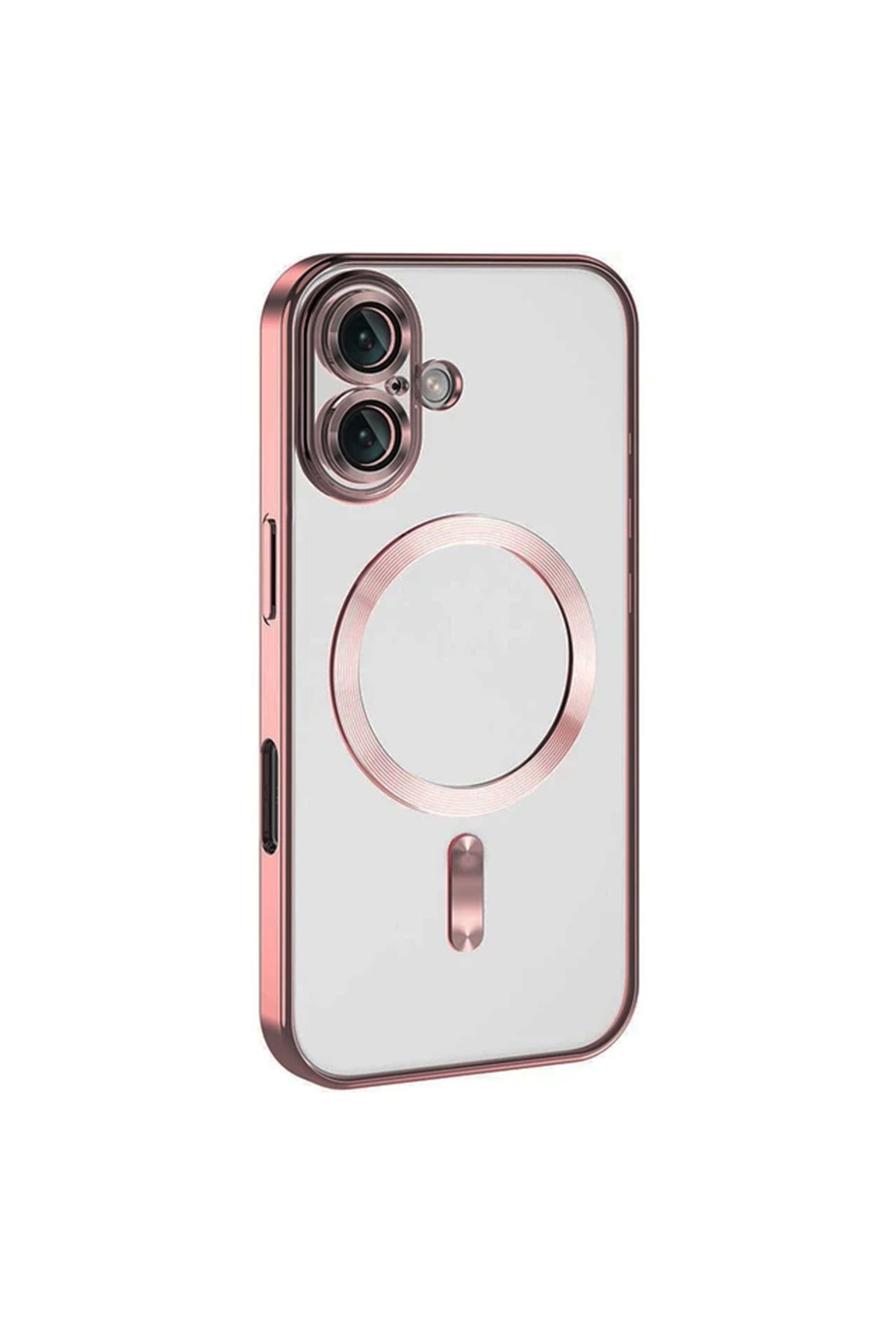 Newface iPhone 16 Plus Kılıf Nano içi Kadife Silikon - Koyu Yeşil