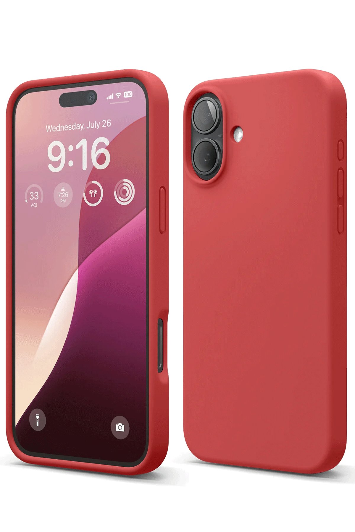 Newface iPhone 16 Plus Kılıf Glow Magsafe Kapak - Mor