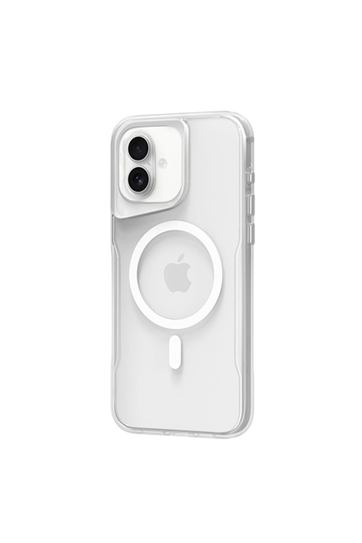 Newface iPhone 16 Plus Kılıf Tork Magsafe Standlı Kapak - Siyah