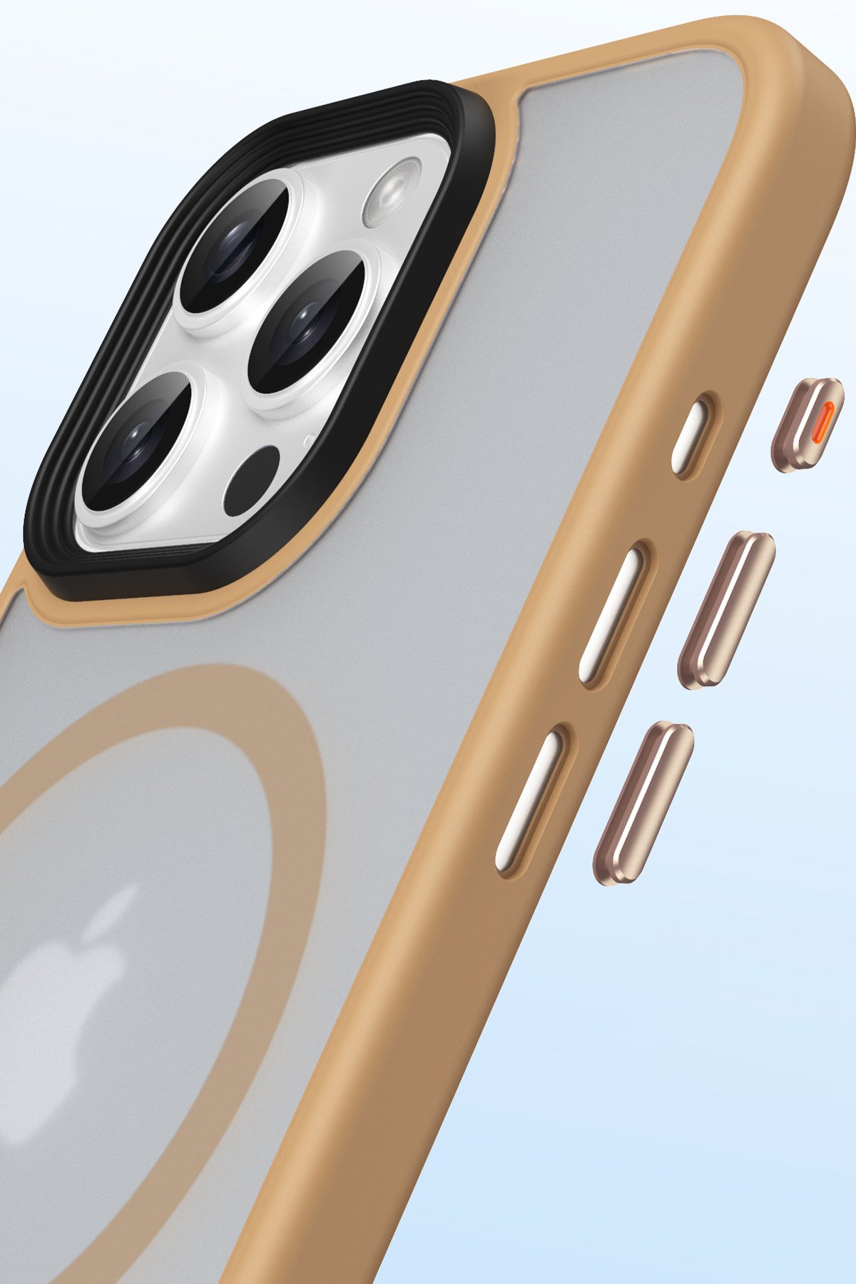 Newface iPhone 16 Plus Kılıf Glow Magsafe Kapak - Şeffaf