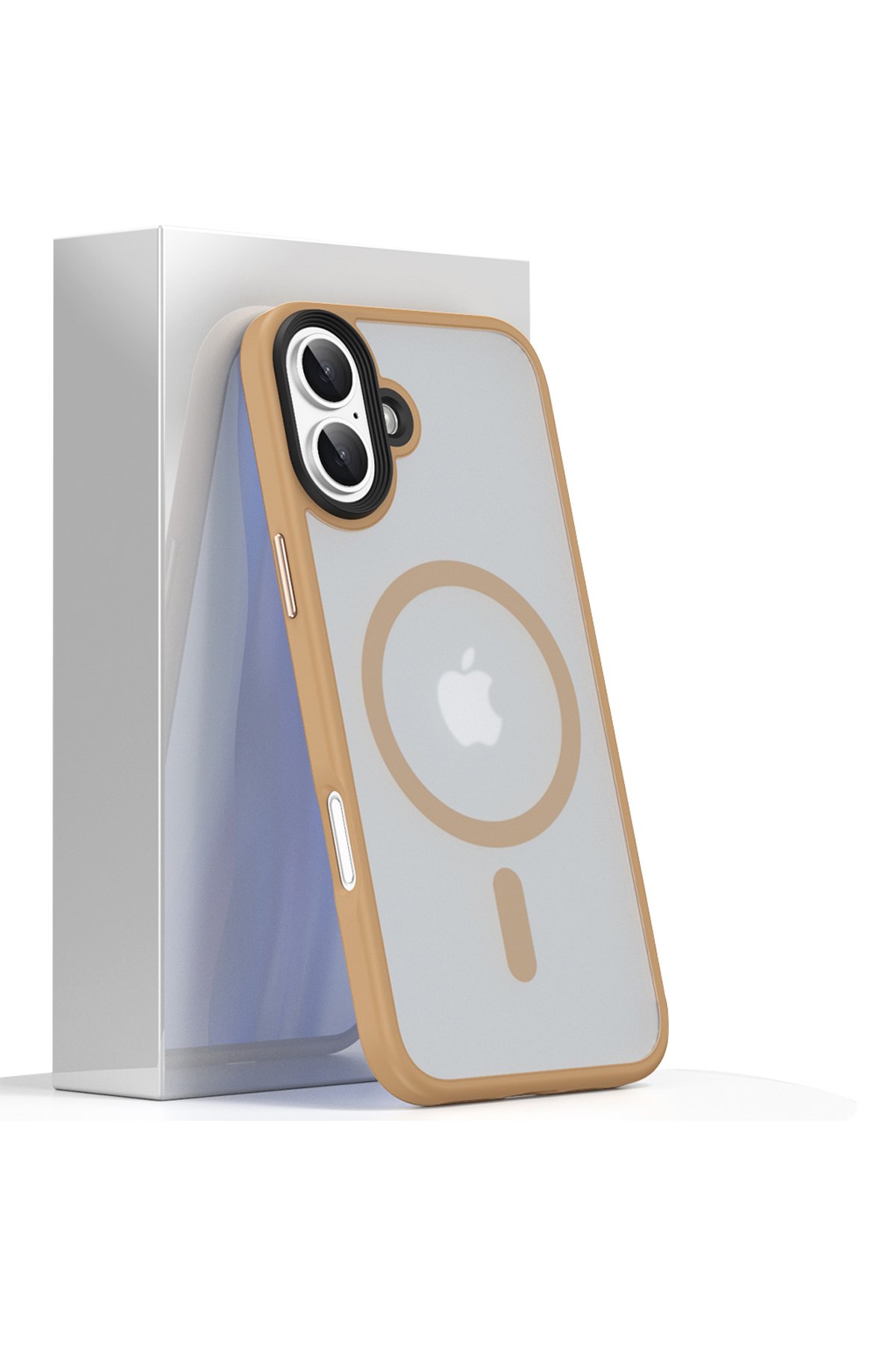 Newface iPhone 16 Plus Kılıf Kross Magneticsafe Kapak - Pembe