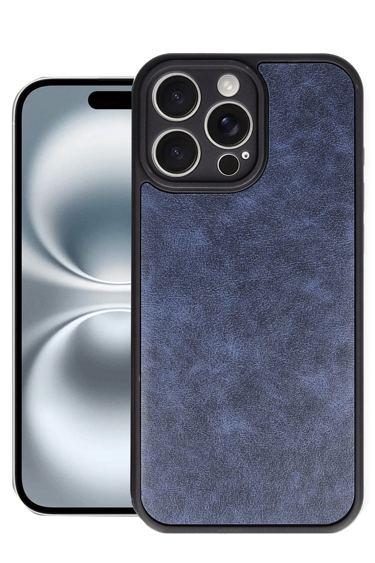 Newface iPhone 16 Pro Kılıf Joke Simli Magneticsafe Kılıf - Gri