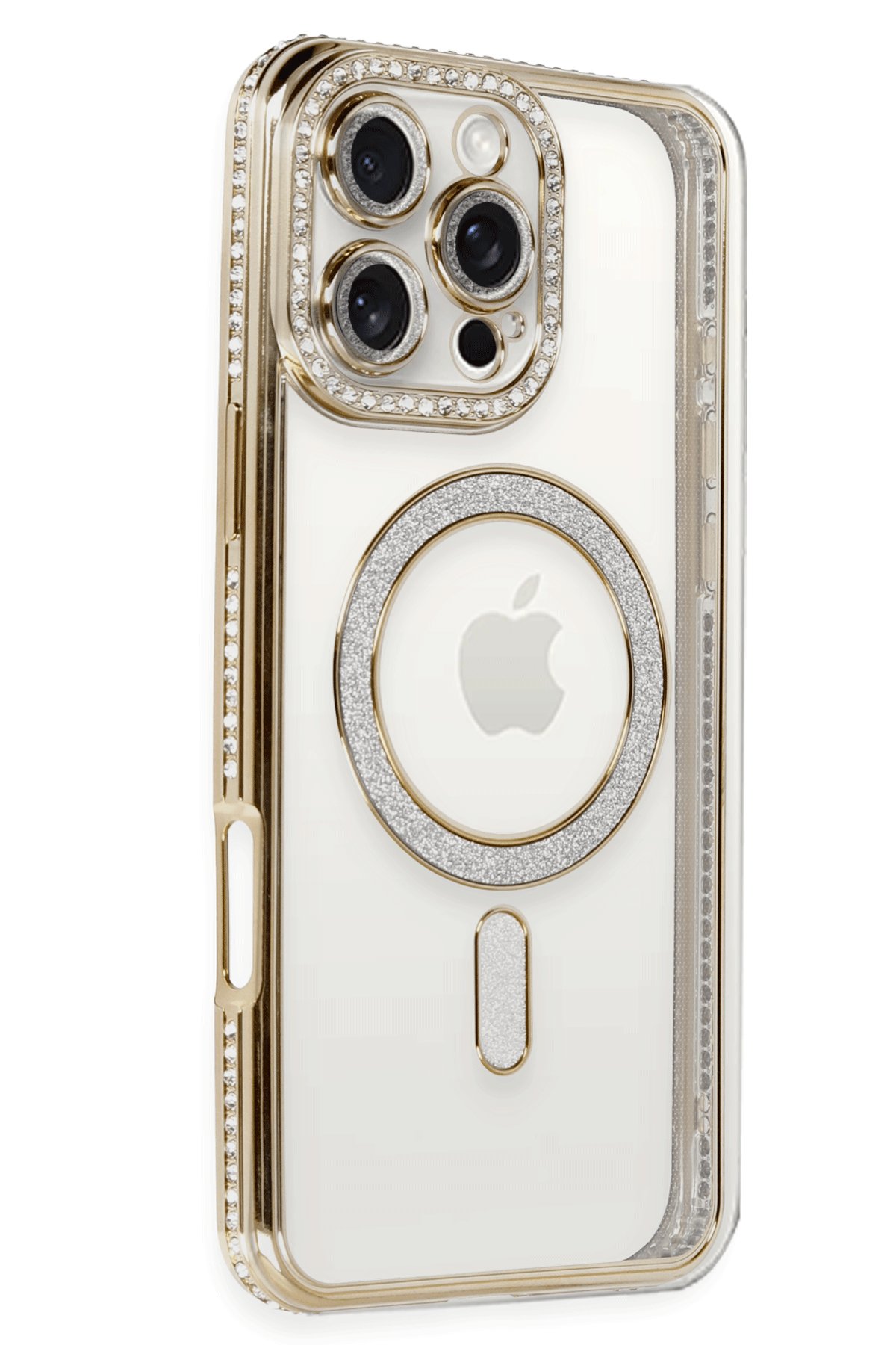 Newface iPhone 16 Pro Kılıf Zuma Kartvizitli Yüzüklü Silikon - Kırmızı