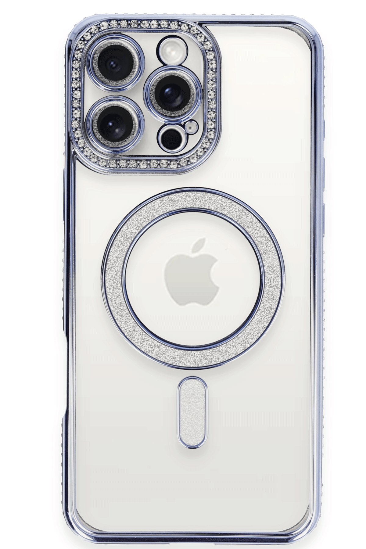 Newface iPhone 16 Pro Kılıf Glow Magsafe Kapak - Turuncu