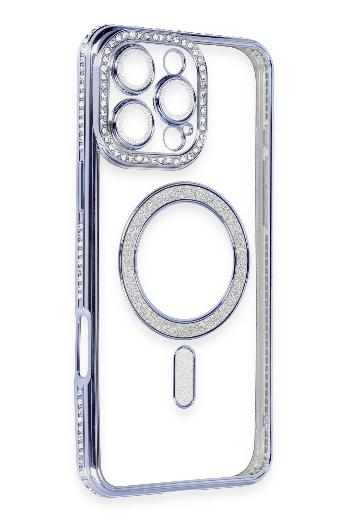 Newface iPhone 16 Pro Kılıf Glow Magsafe Kapak - Turuncu