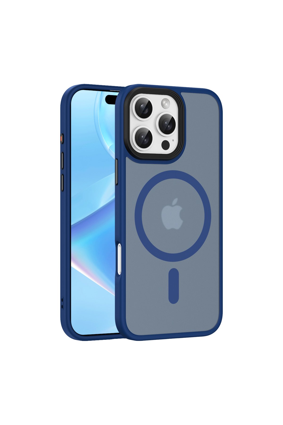 Newface iPhone 16 Pro Kılıf Volet Silikon - Açık Yeşil