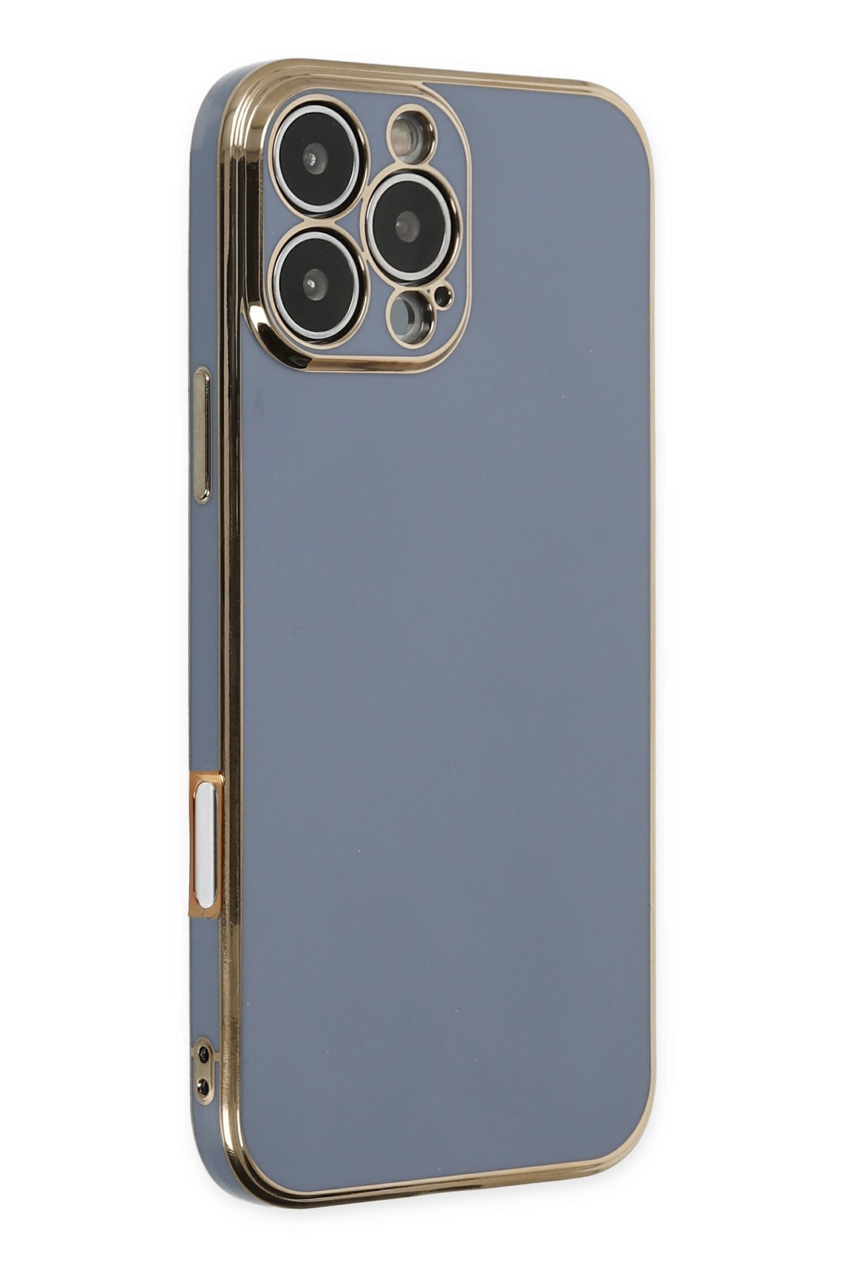 Newface iPhone 16 Pro Kılıf Joy Lens Standlı Kapak - Kırmızı