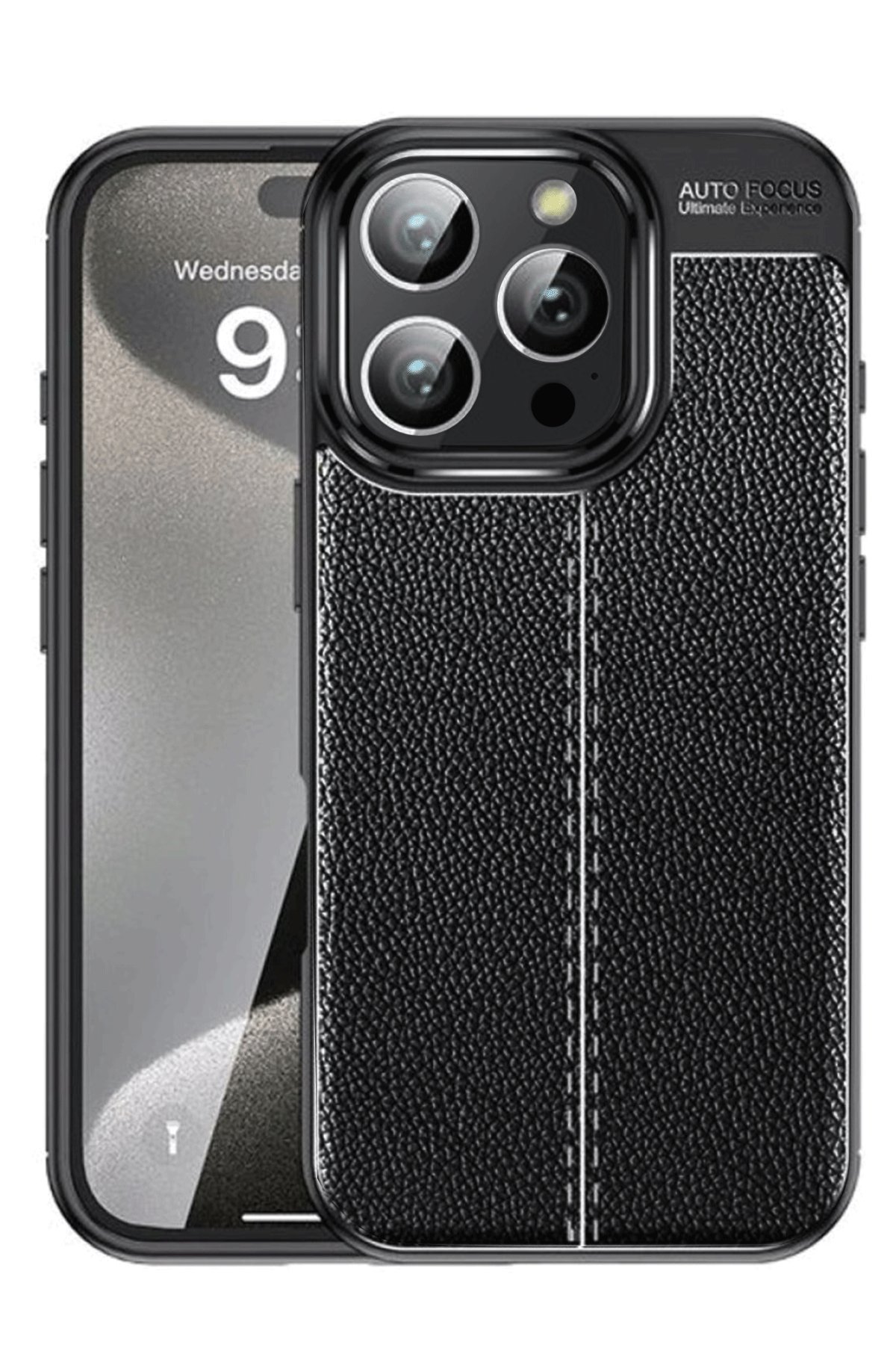 Newface iPhone 16 Pro Max Kılıf Kart Şeffaf Silikon - Şeffaf